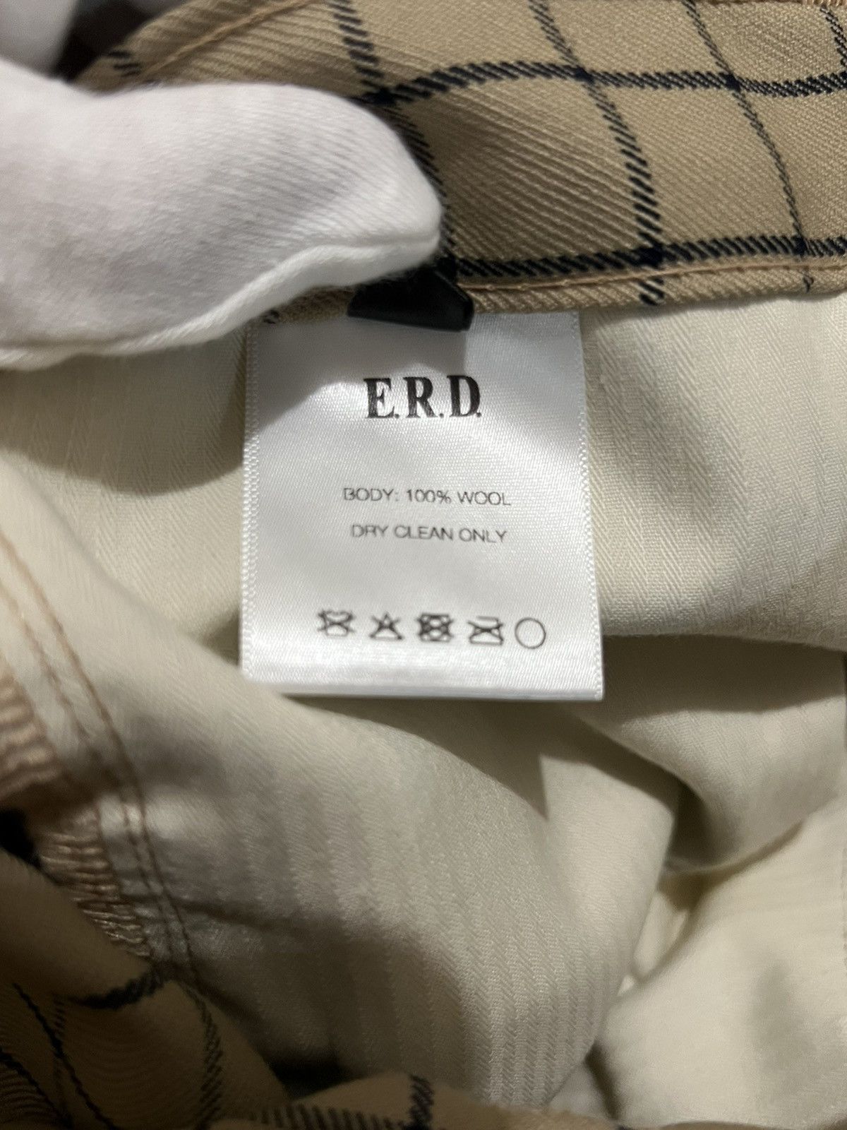 Enfants Riches Deprimes ERD Checkered Plaid Pants Trousers Size US 28 / EU 44 - 6 Thumbnail