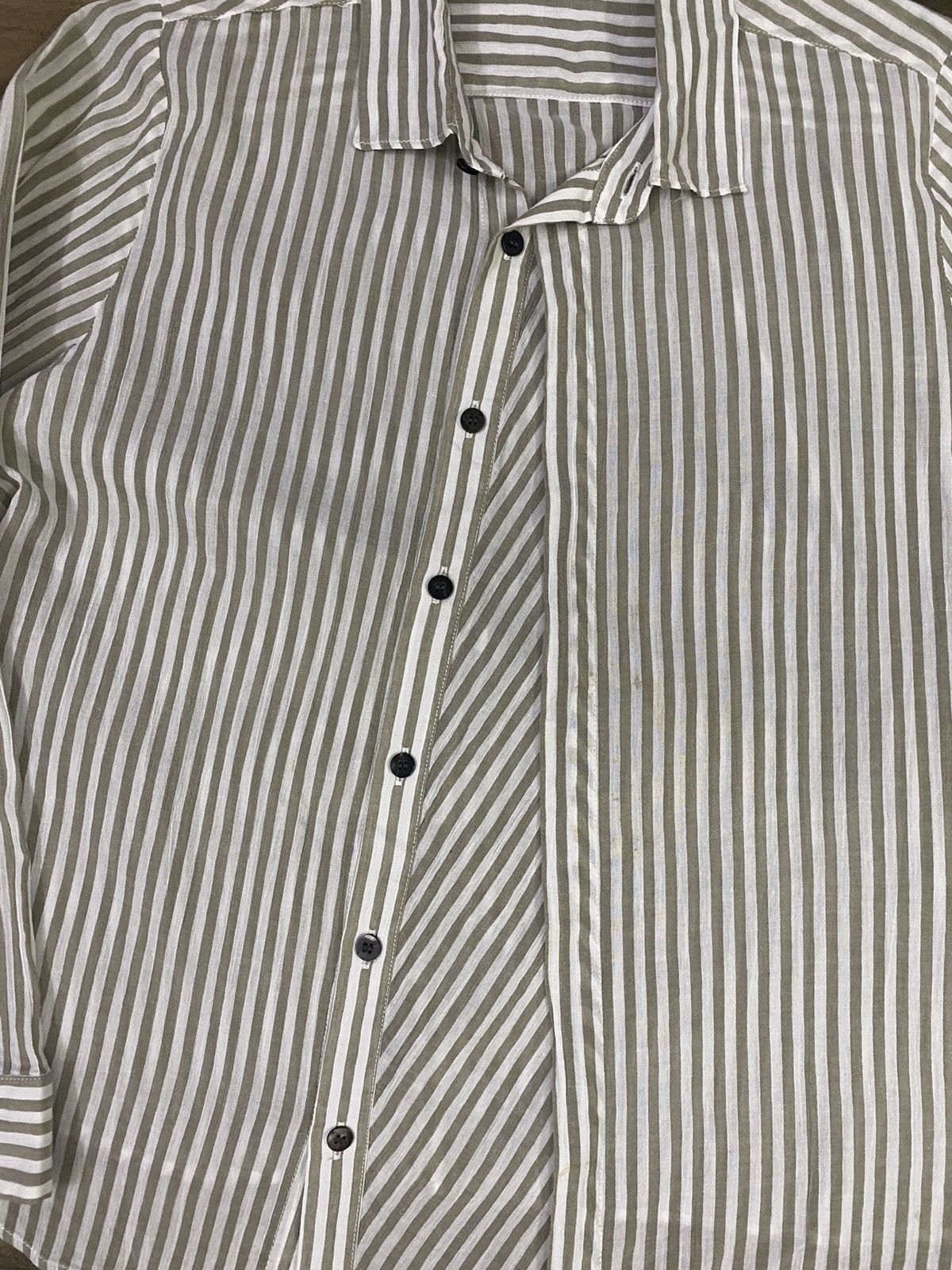 Issey Miyake Issey Miyake by Plantation Stripe Button Up Shirts Size US M / EU 48-50 / 2 - 7 Thumbnail