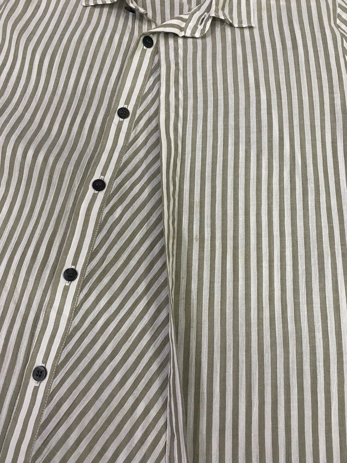 Issey Miyake Issey Miyake by Plantation Stripe Button Up Shirts Size US M / EU 48-50 / 2 - 8 Thumbnail