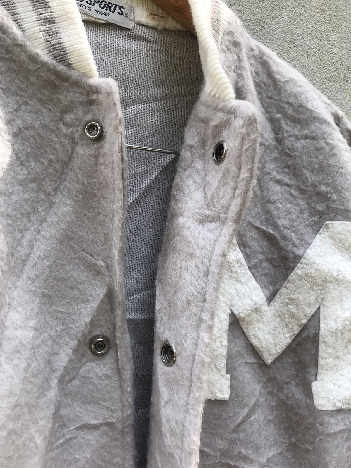 Japanese Brand × Vintage ❗️Vintage Varsity Fleece Jacket❗️ Size US M / EU 48-50 / 2 - 4 Thumbnail