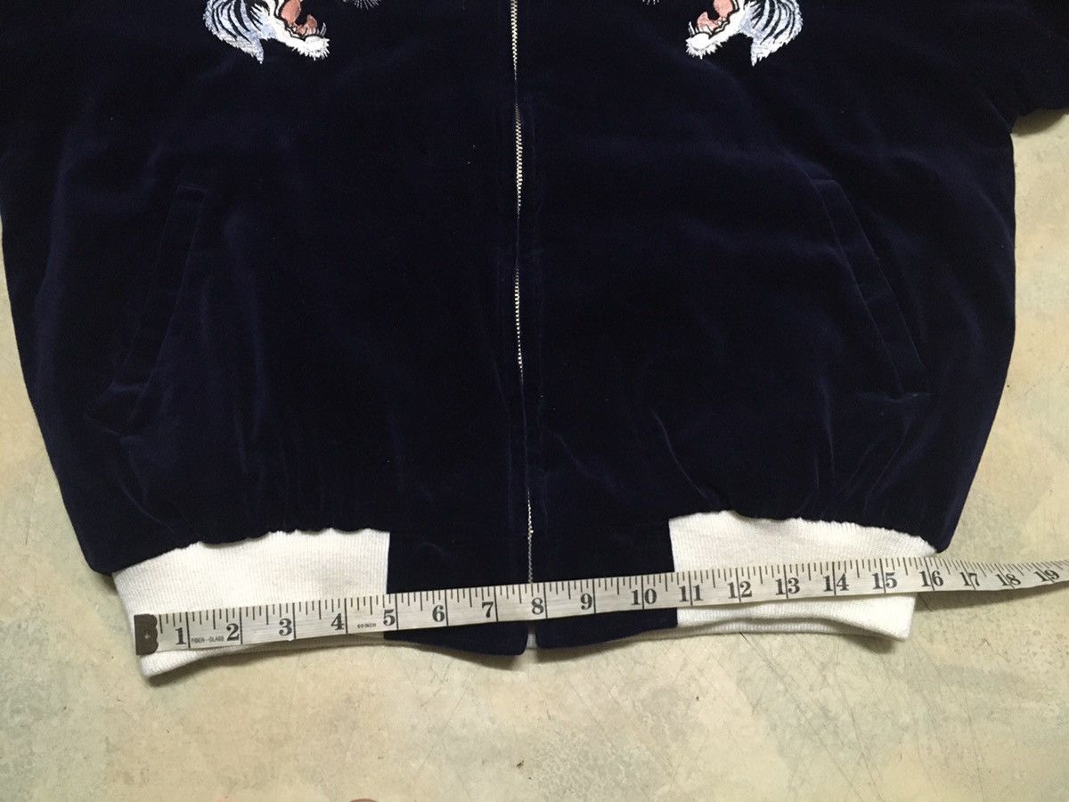 Japanese Brand Sukajan Bomber Jacket Dragon / Tiger Embroidery Size US M / EU 48-50 / 2 - 4 Thumbnail