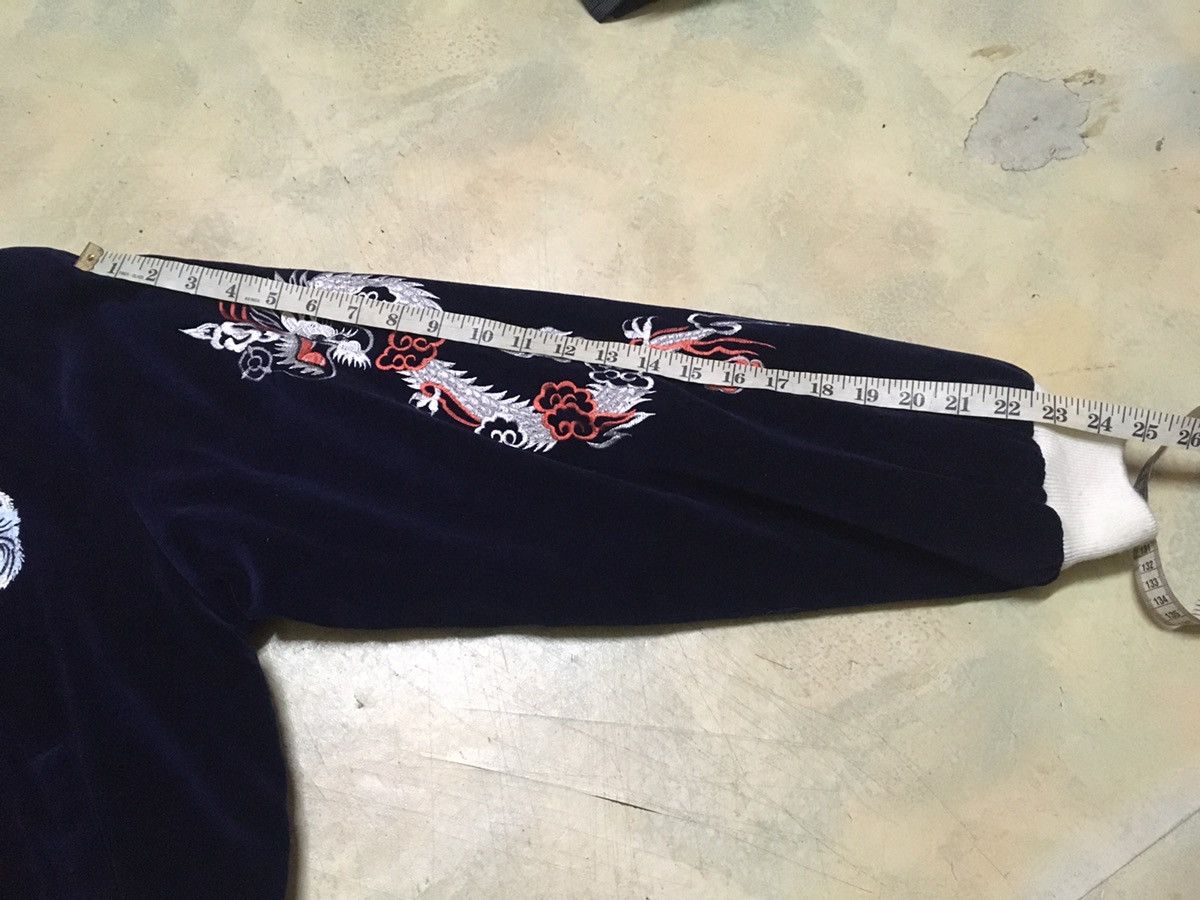 Japanese Brand Sukajan Bomber Jacket Dragon / Tiger Embroidery Size US M / EU 48-50 / 2 - 6 Thumbnail