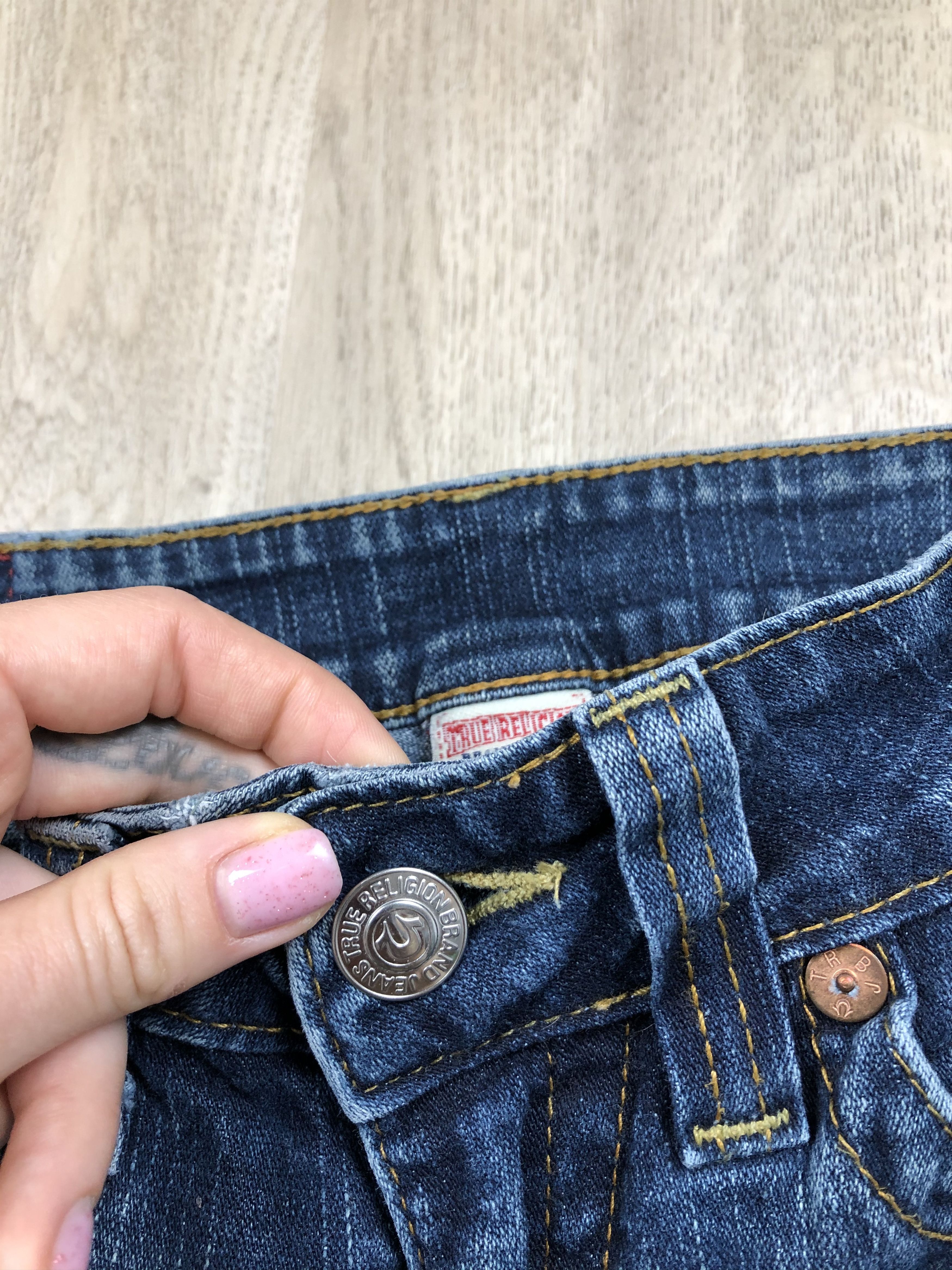 True Religion True Religion Vintage Womens Denim Pants Jeans Size 28" / US 6 / IT 42 - 8 Thumbnail