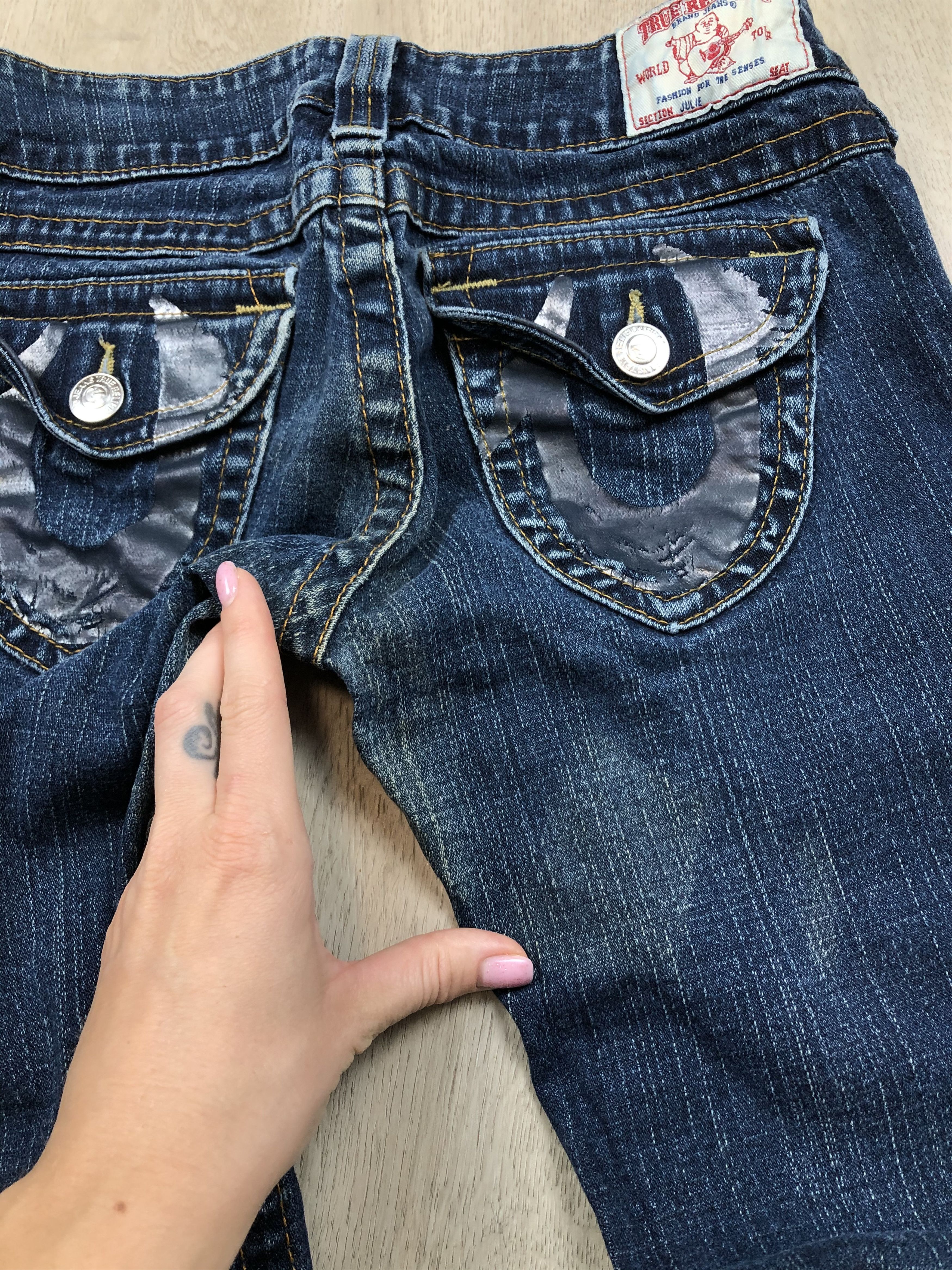 True Religion True Religion Vintage Womens Denim Pants Jeans Size 28" / US 6 / IT 42 - 4 Thumbnail