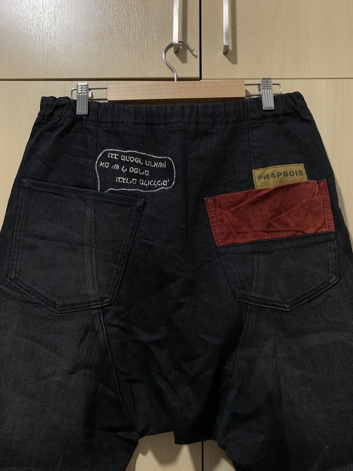 Issey Miyake Frapbois Issey Miyake denim baggy ankle pant trouser Size US 32 / EU 48 - 9 Thumbnail