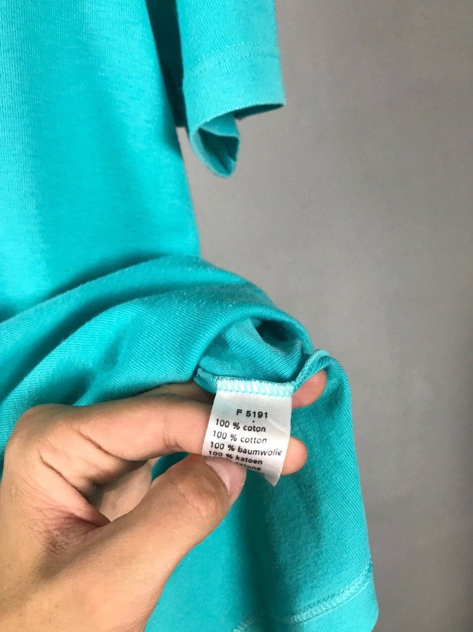 Lacoste Lacoste vintage luxury blue tee Size US M / EU 48-50 / 2 - 5 Thumbnail