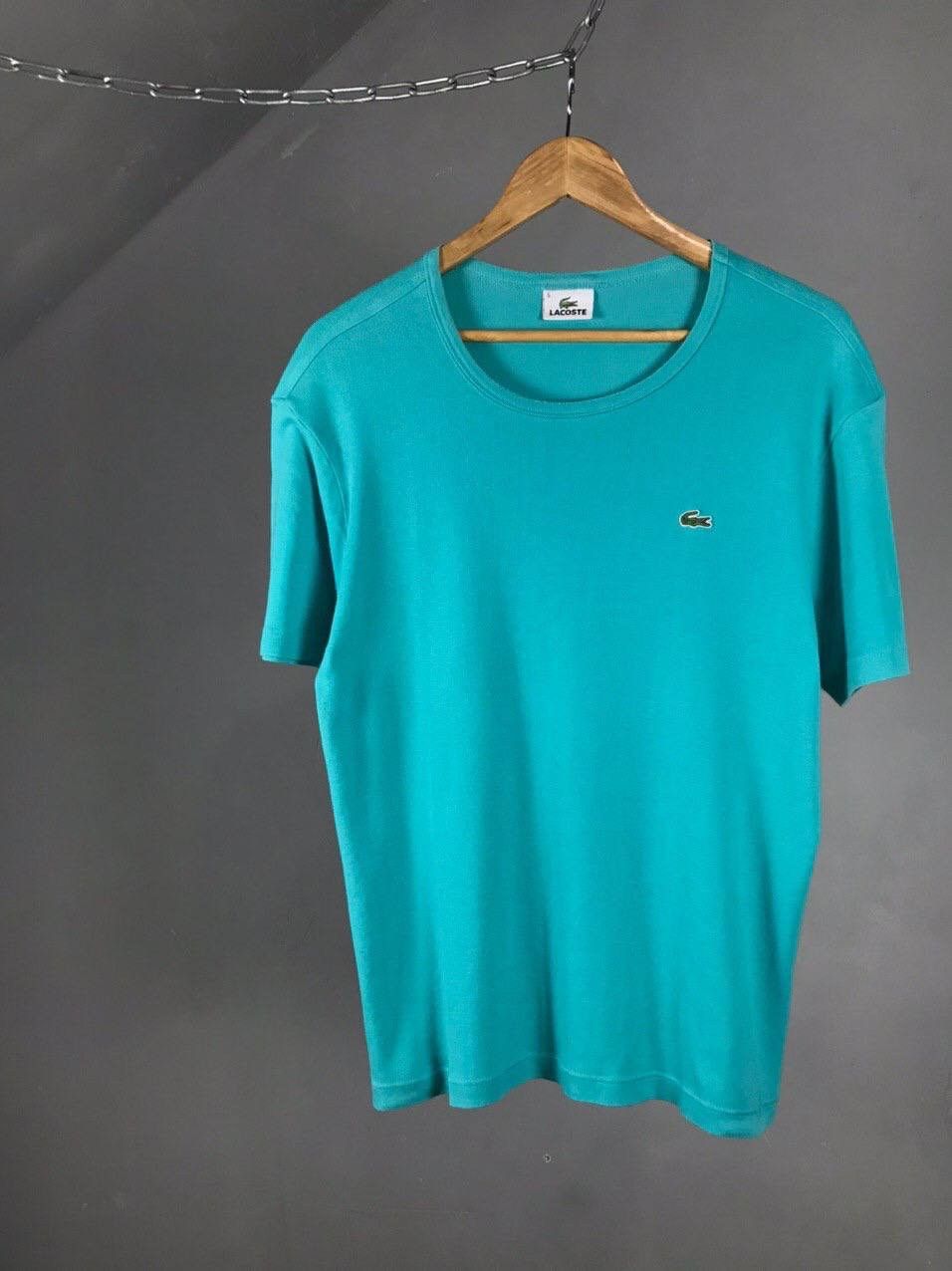 Lacoste Lacoste vintage luxury blue tee Size US M / EU 48-50 / 2 - 1 Thumbnail