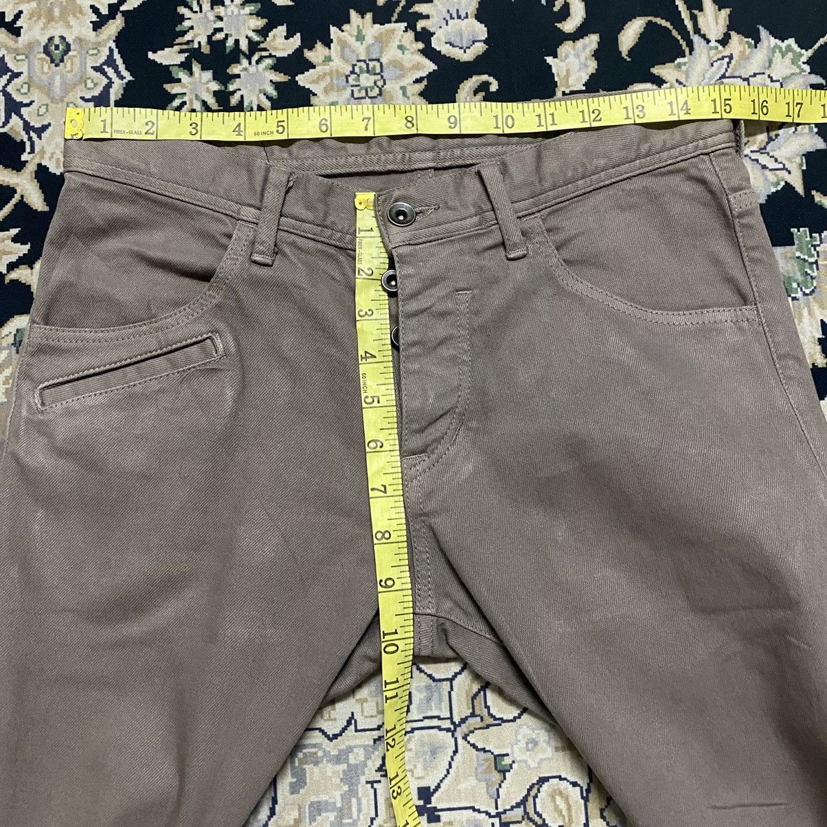 SHAREEF Shareef Denim Lace-up Pants Made in Japan Size US 29 - 19 Thumbnail