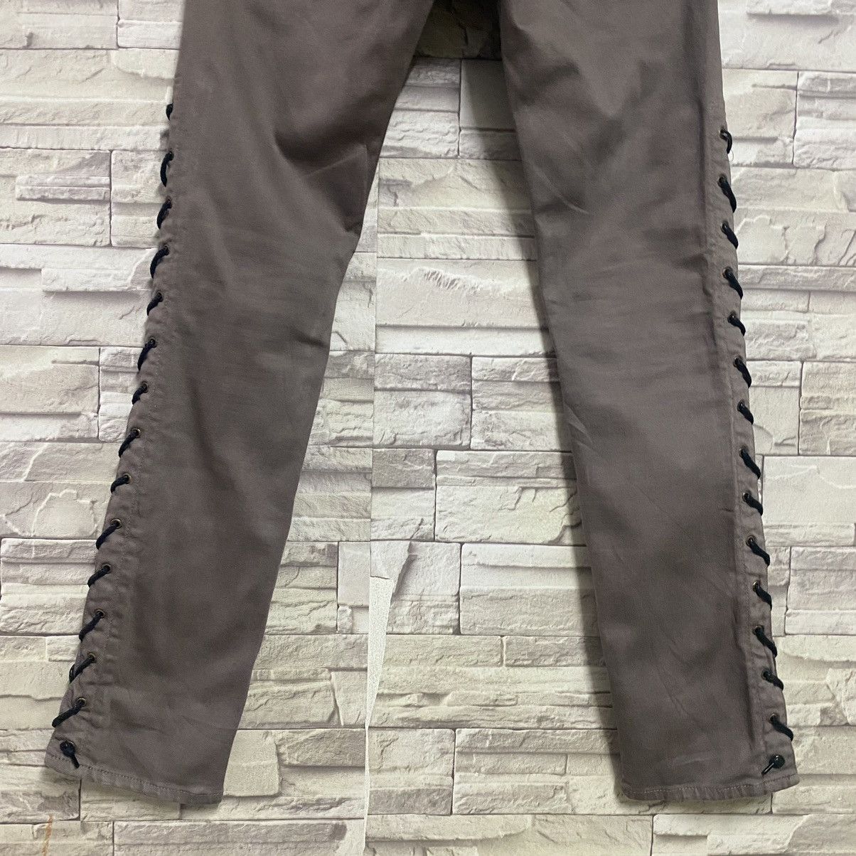 SHAREEF Shareef Denim Lace-up Pants Made in Japan Size US 29 - 13 Thumbnail