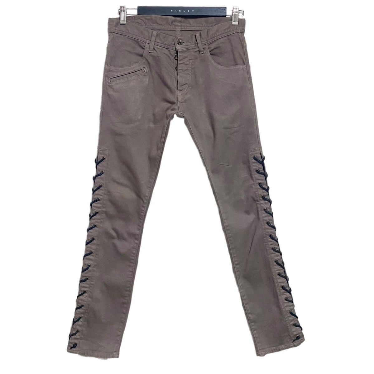 SHAREEF Shareef Denim Lace-up Pants Made in Japan Size US 29 - 2 Thumbnail