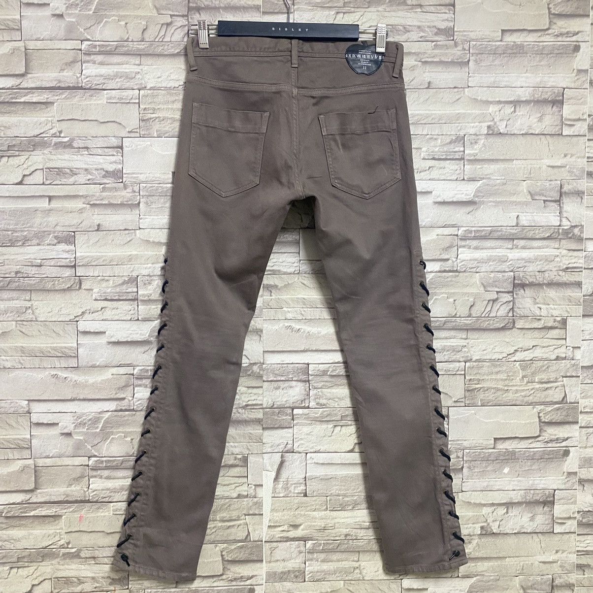 SHAREEF Shareef Denim Lace-up Pants Made in Japan Size US 29 - 11 Thumbnail