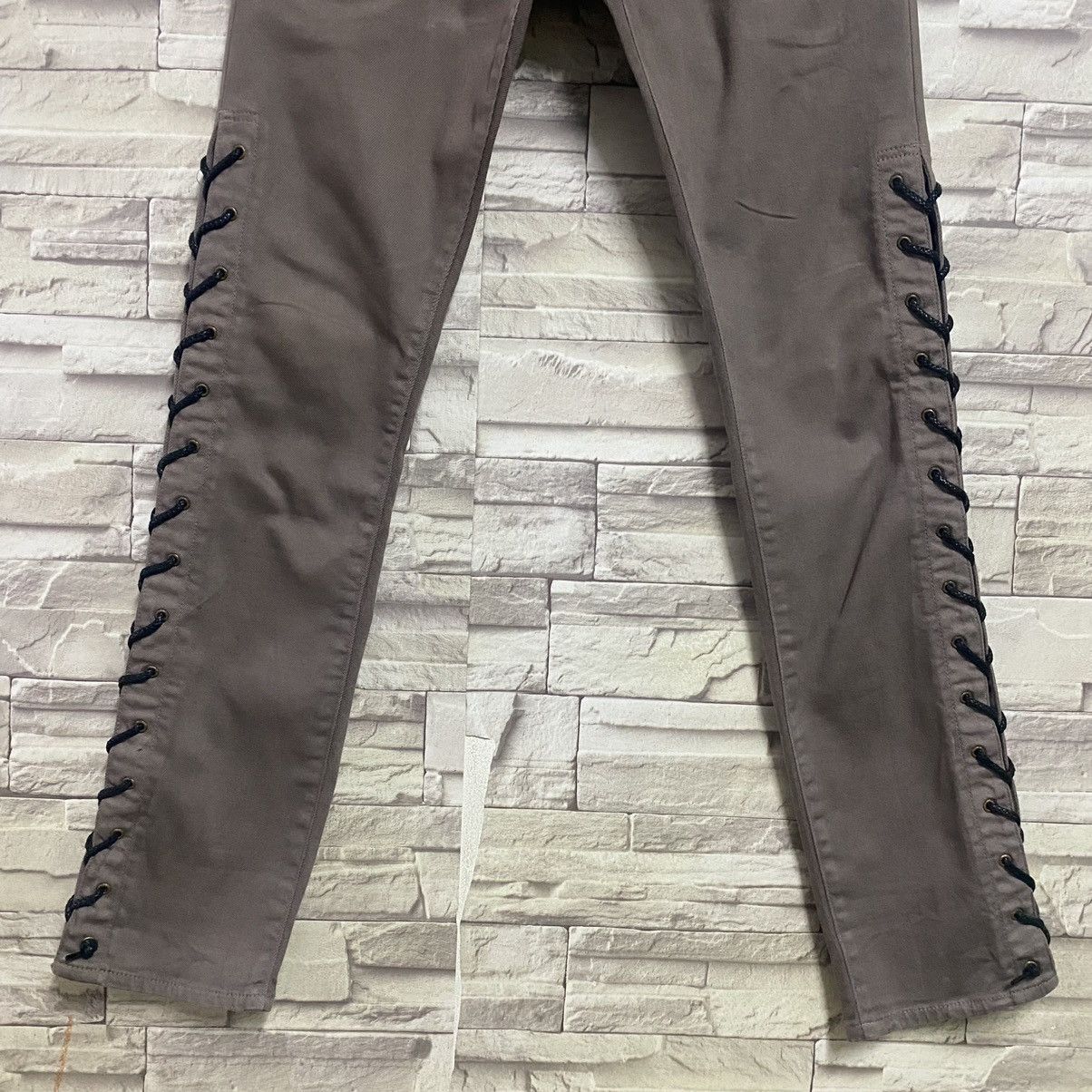 SHAREEF Shareef Denim Lace-up Pants Made in Japan Size US 29 - 8 Thumbnail