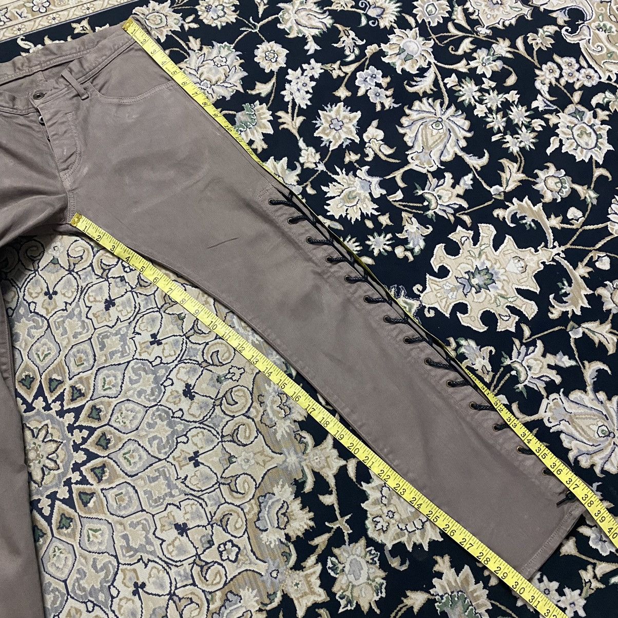 SHAREEF Shareef Denim Lace-up Pants Made in Japan Size US 29 - 20 Thumbnail