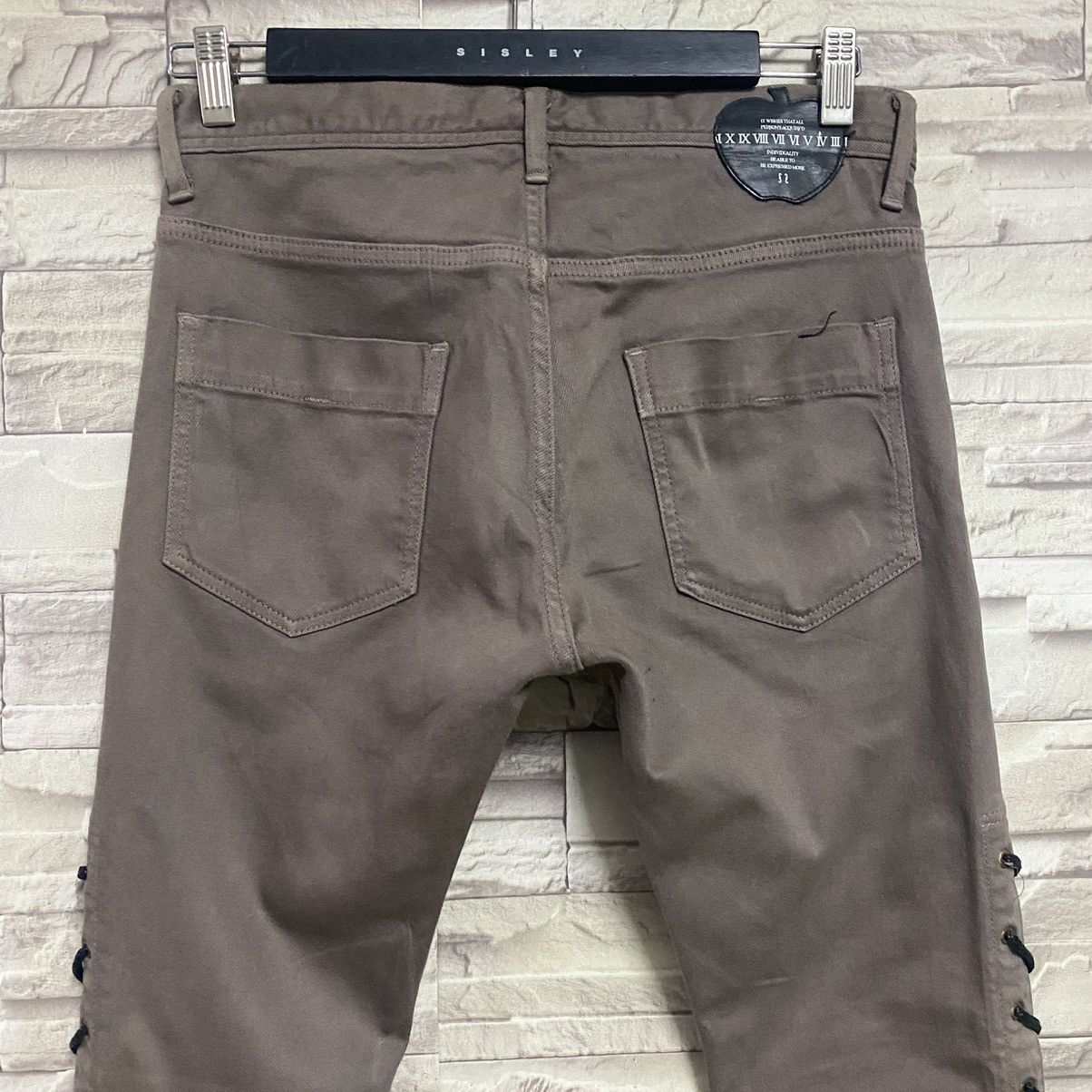 SHAREEF Shareef Denim Lace-up Pants Made in Japan Size US 29 - 12 Thumbnail