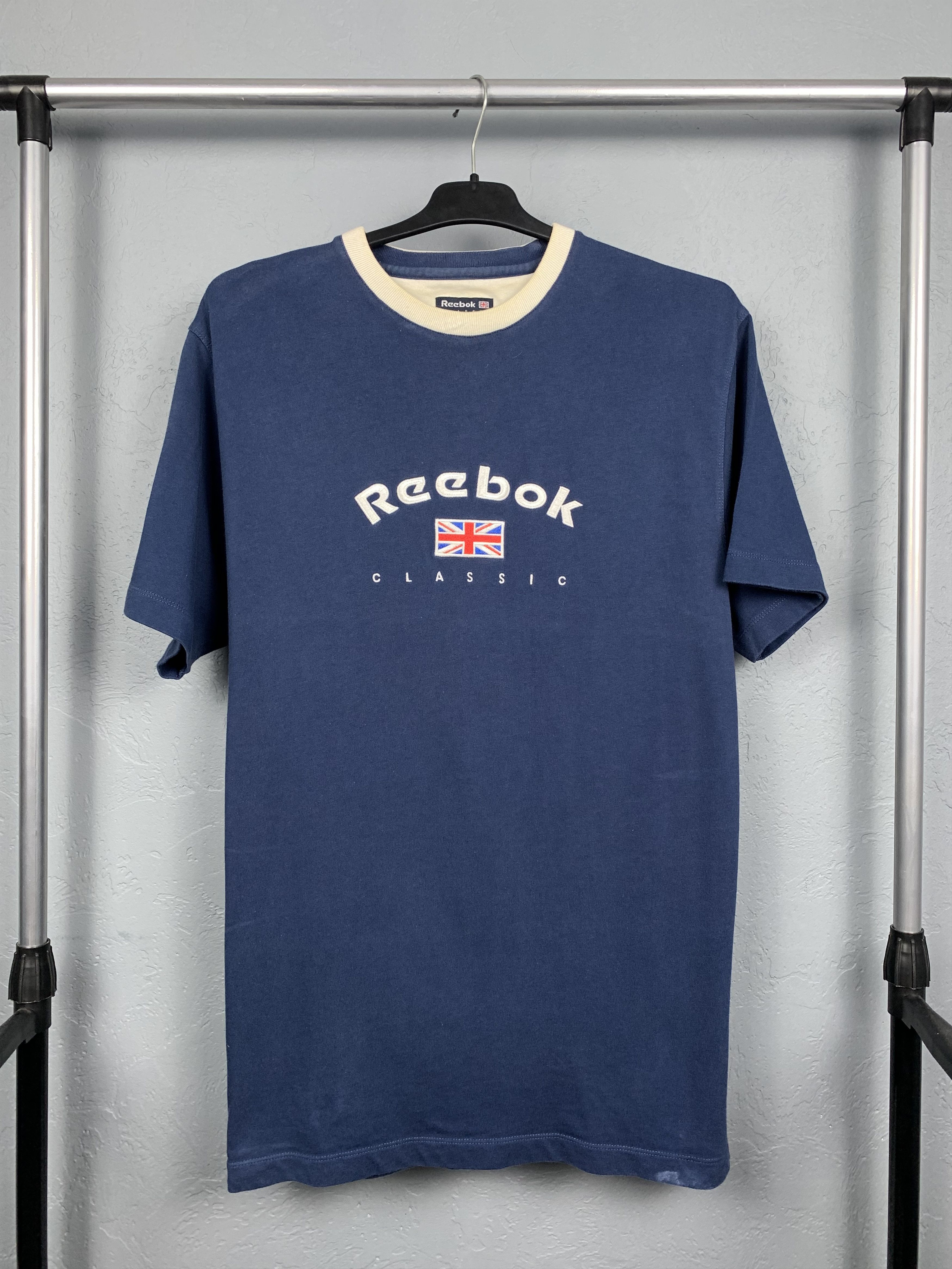 Reebok × Vintage 90's Vintage Reebok Men's T-Shirt Tee Size US L / EU 52-54 / 3 - 1 Thumbnail