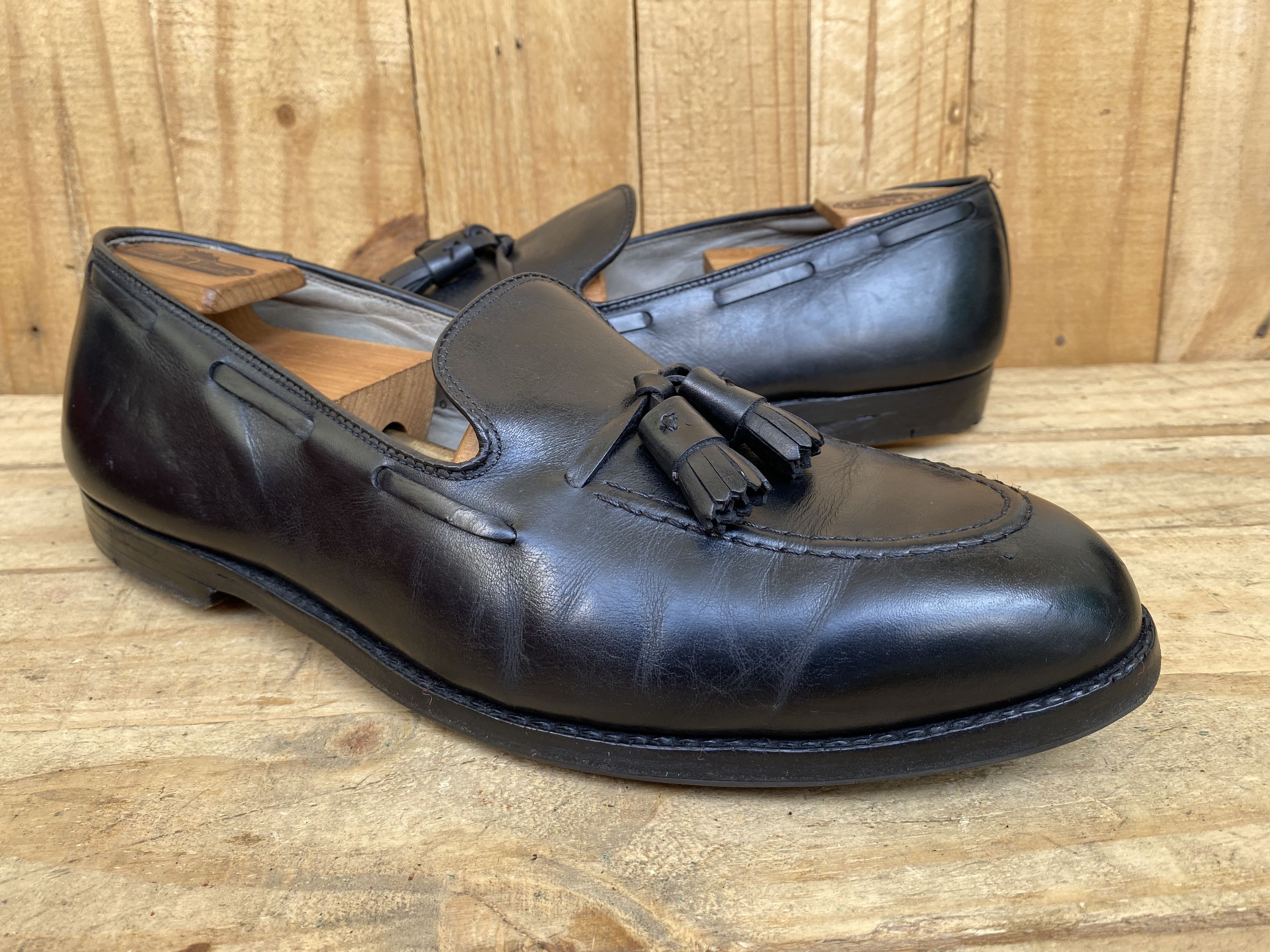 ALDEN Tassle Loafers 660 black