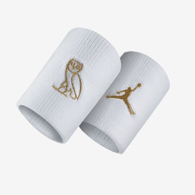 Jordan Brand OVO x Air Jordan x Nike Headband and 2 Wrist Bands Size ONE SIZE - 5 Thumbnail