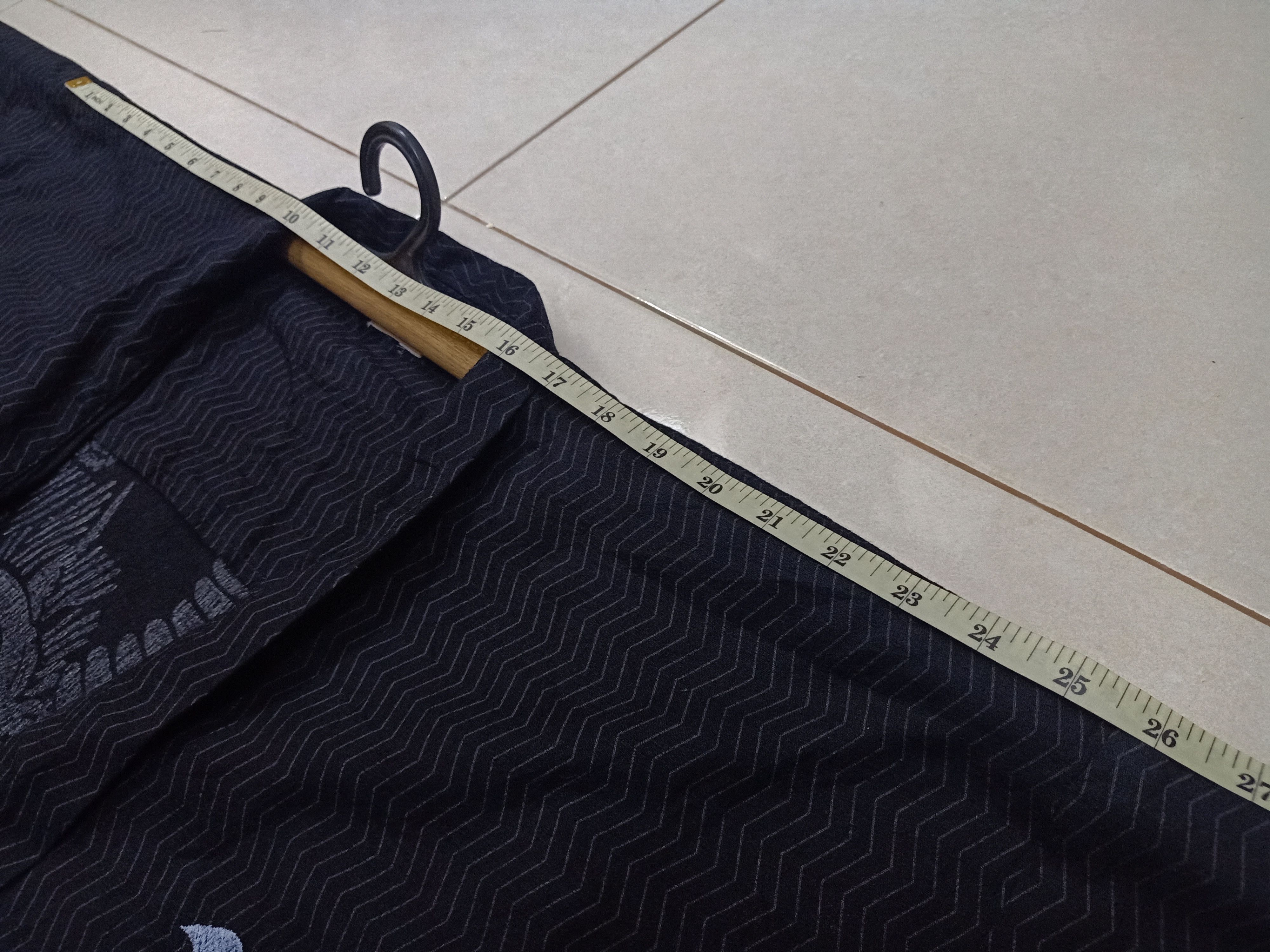 Japanese Brand DRAGON Kimono Japan Big Graphics Black Samurai Haori Yukata Size US L / EU 52-54 / 3 - 13 Thumbnail