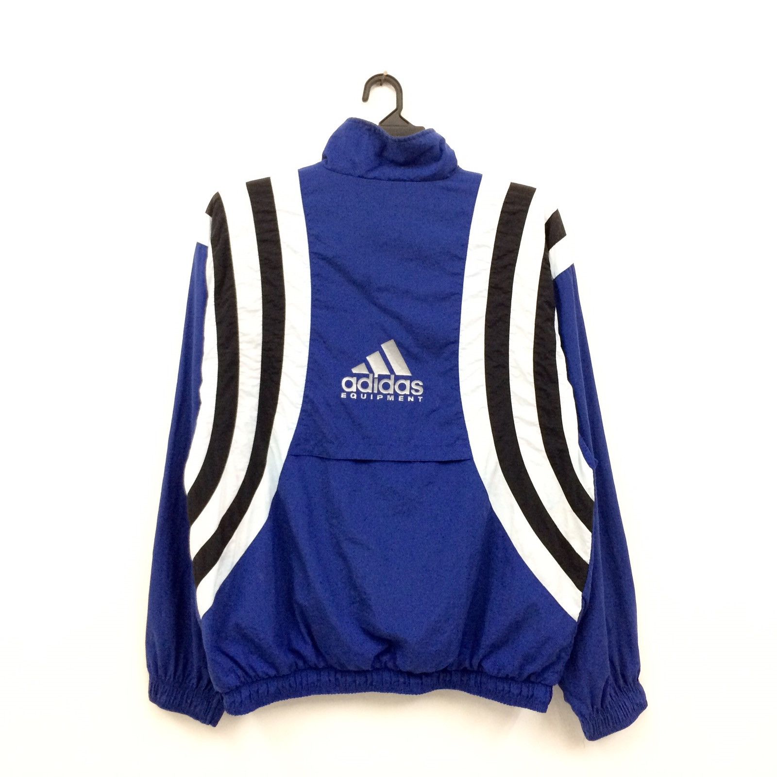 Adidas Adidas Big Logo 3 Stripes Design Light Jacket Size US XL / EU 56 / 4 - 1 Thumbnail