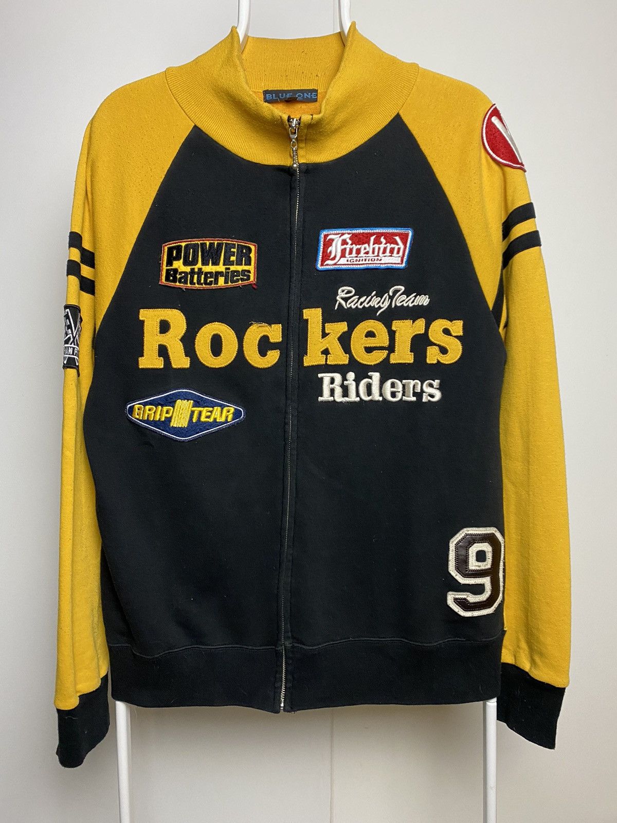 Vintage Rockers vintage Racing yellow zip sweatshirt blue one Size US M / EU 48-50 / 2 - 1 Thumbnail