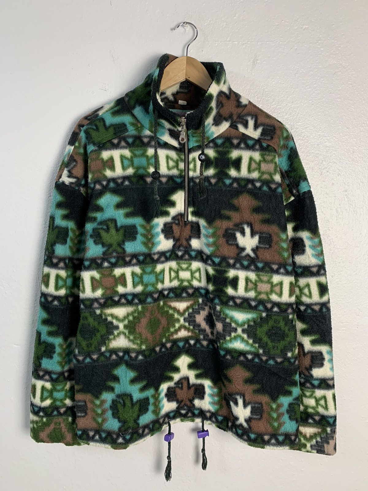 Japanese Brand Japanese Brand Albanes Multicolor Aztech Sweater Size US M / EU 48-50 / 2 - 1 Thumbnail