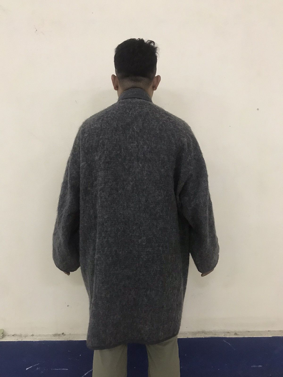 Issey Miyake 🔥VERY RARE🔥VINTAGE 80’s ISSEY SPORT MOHAIR OVER COAT Size US L / EU 52-54 / 3 - 9 Thumbnail