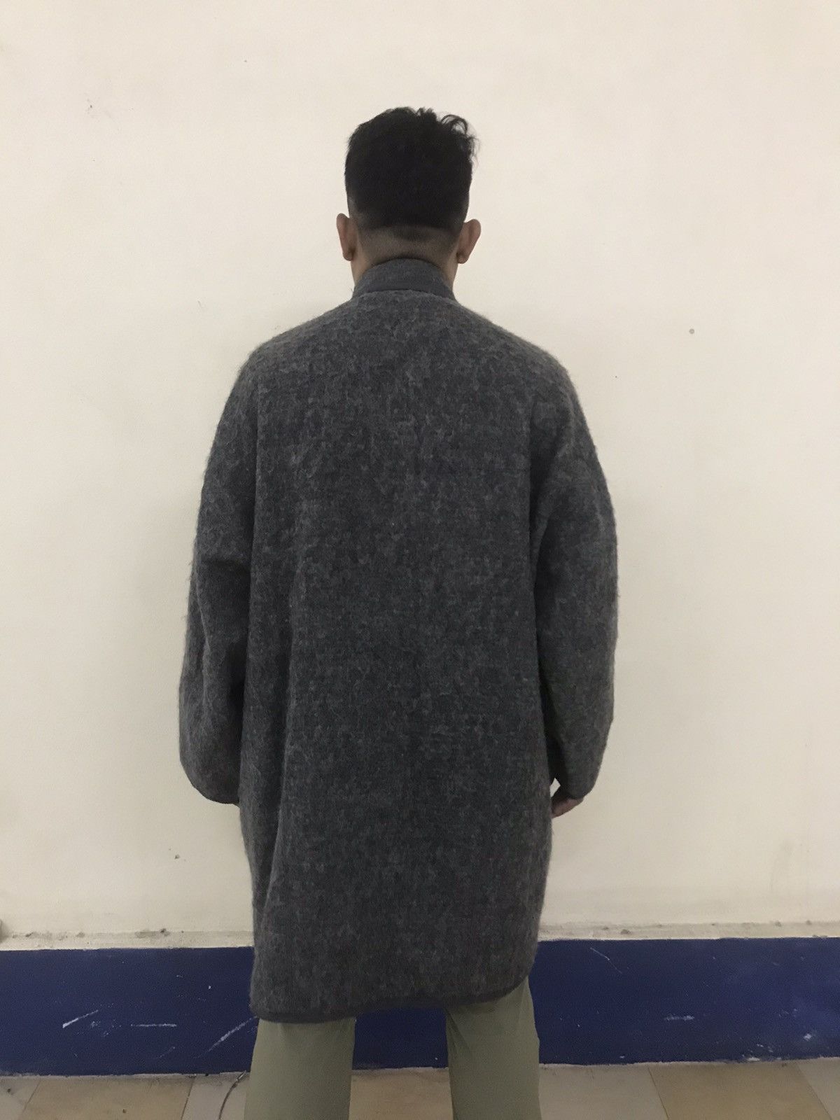 Issey Miyake 🔥VERY RARE🔥VINTAGE 80’s ISSEY SPORT MOHAIR OVER COAT Size US L / EU 52-54 / 3 - 10 Thumbnail