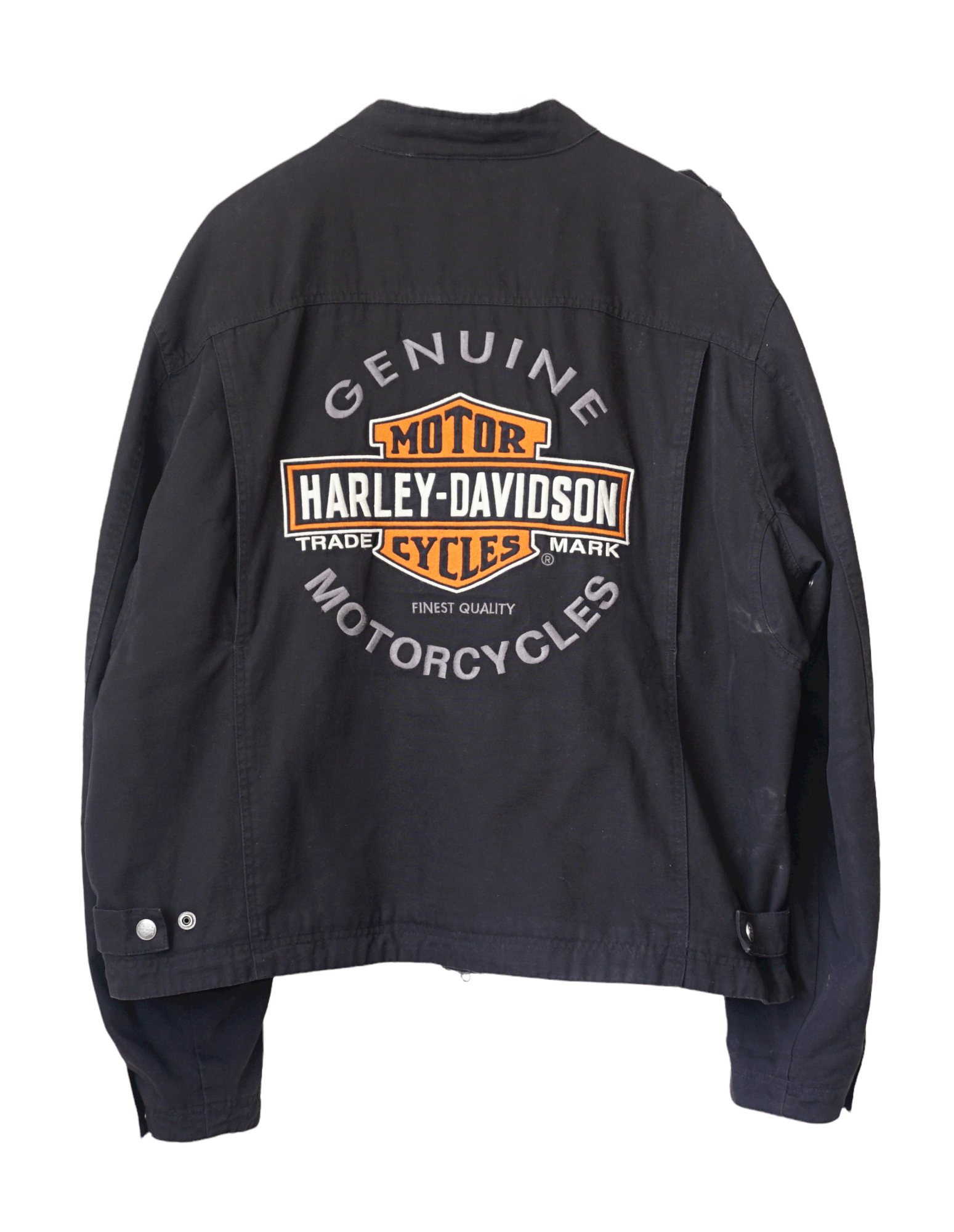 Harley Davidson Vintage Big Logo Moto Jacket