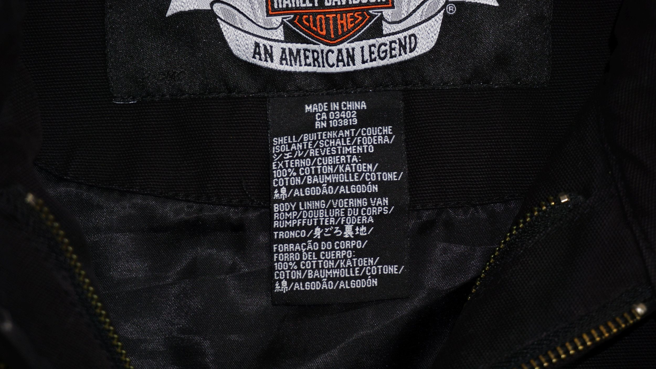 Harley Davidson Harley Davidson Vintage Big Logo Moto Jacket Size US XXL / EU 58 / 5 - 7 Thumbnail