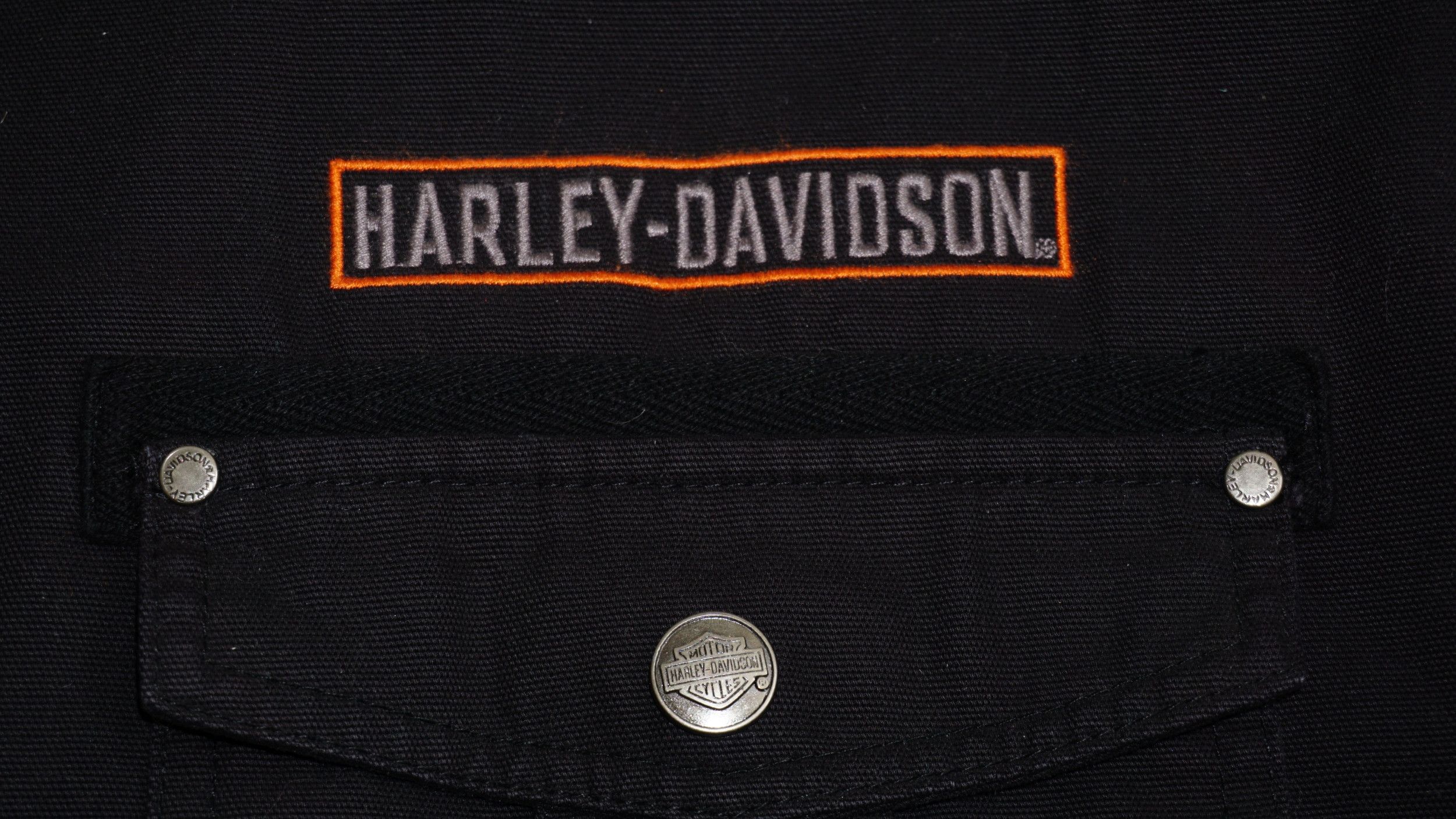 Harley Davidson Harley Davidson Vintage Big Logo Moto Jacket Size US XXL / EU 58 / 5 - 5 Thumbnail
