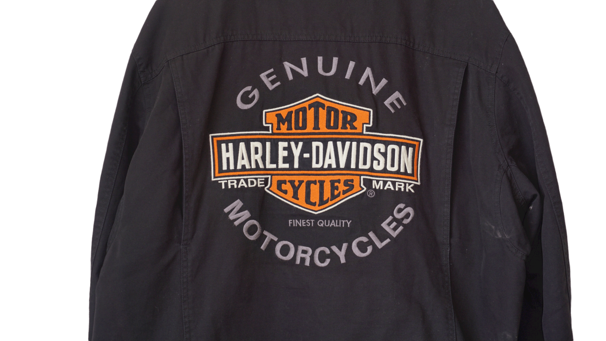 Harley Davidson Harley Davidson Vintage Big Logo Moto Jacket Size US XXL / EU 58 / 5 - 3 Thumbnail