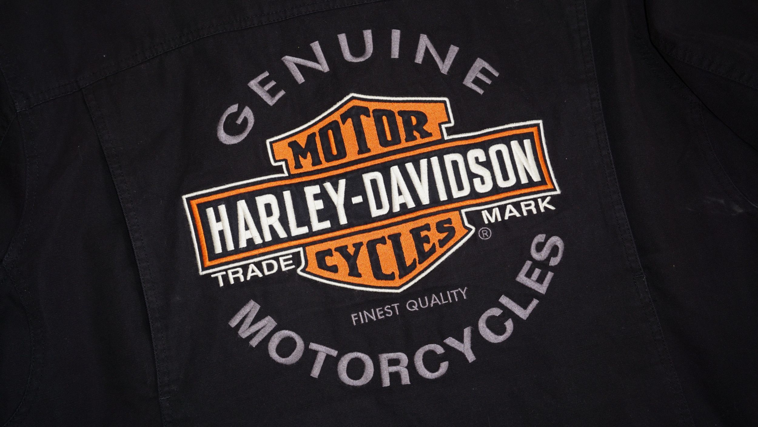 Harley Davidson Harley Davidson Vintage Big Logo Moto Jacket Size US XXL / EU 58 / 5 - 8 Thumbnail