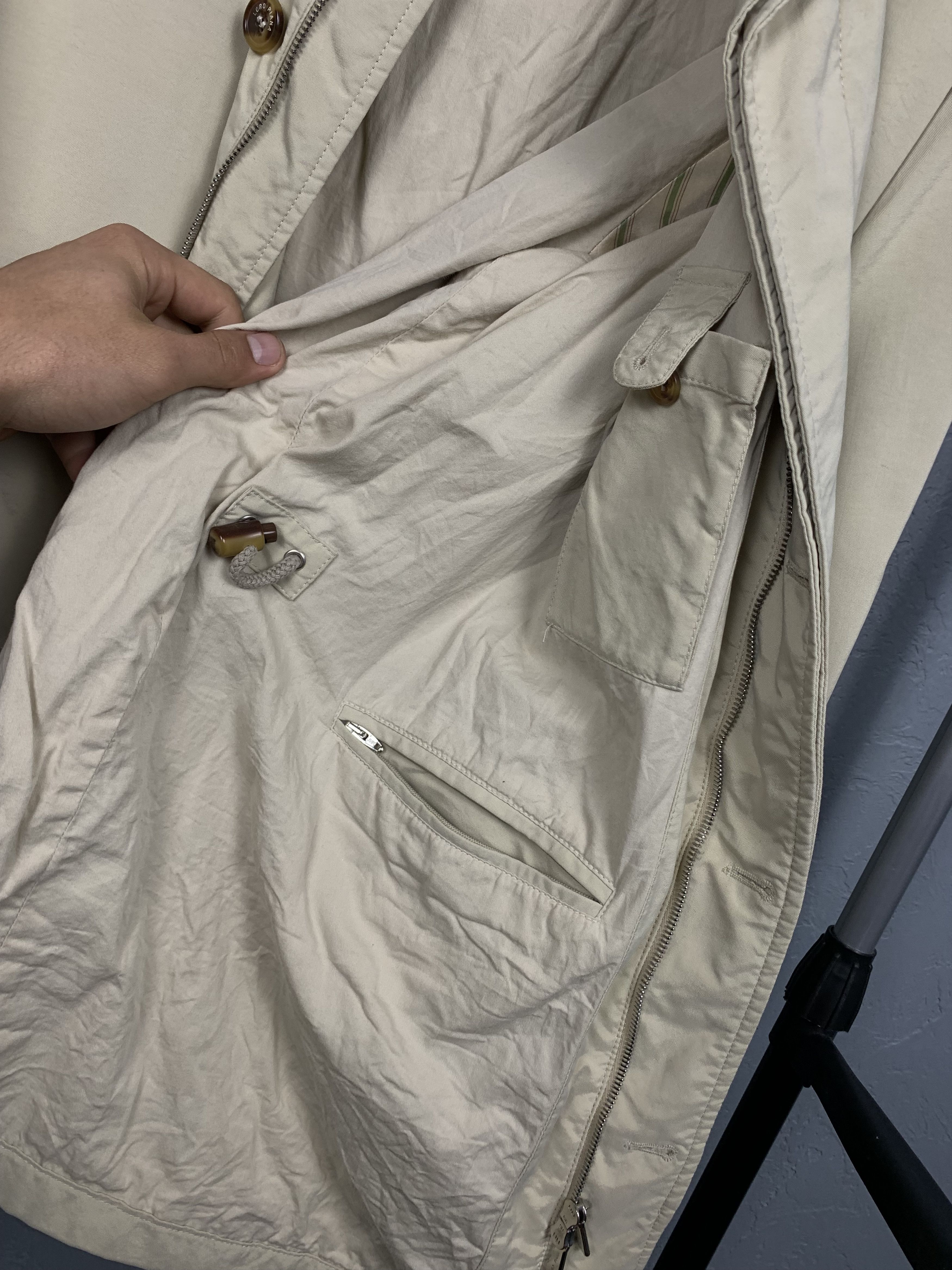 Loro Piana Loro Piana Mens Nylon Jacket Size US XL / EU 56 / 4 - 7 Thumbnail
