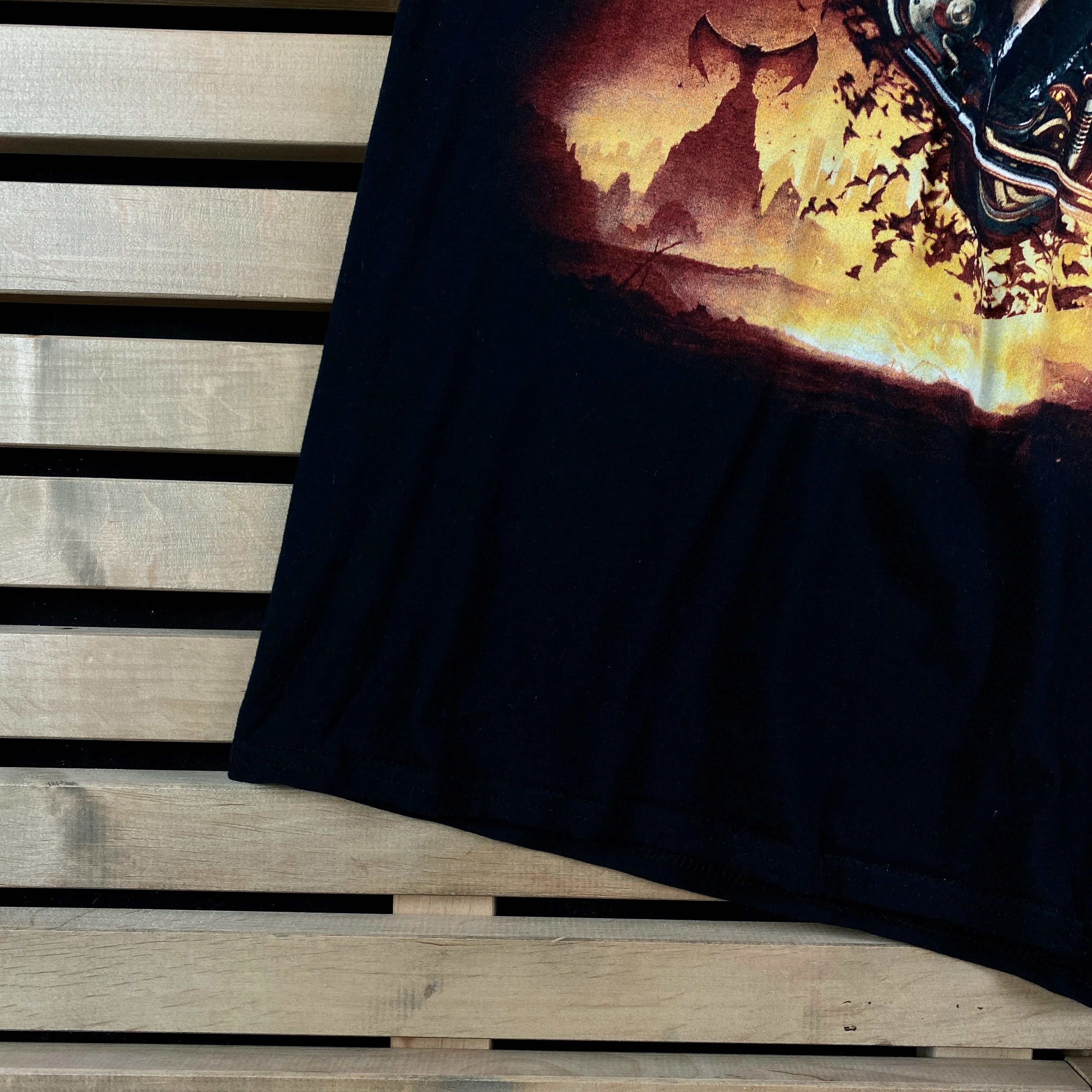 Band Tees × Vintage Mens Vintage T Shirt Meat Loaf Bat Out of Hell Size L Size US L / EU 52-54 / 3 - 3 Thumbnail