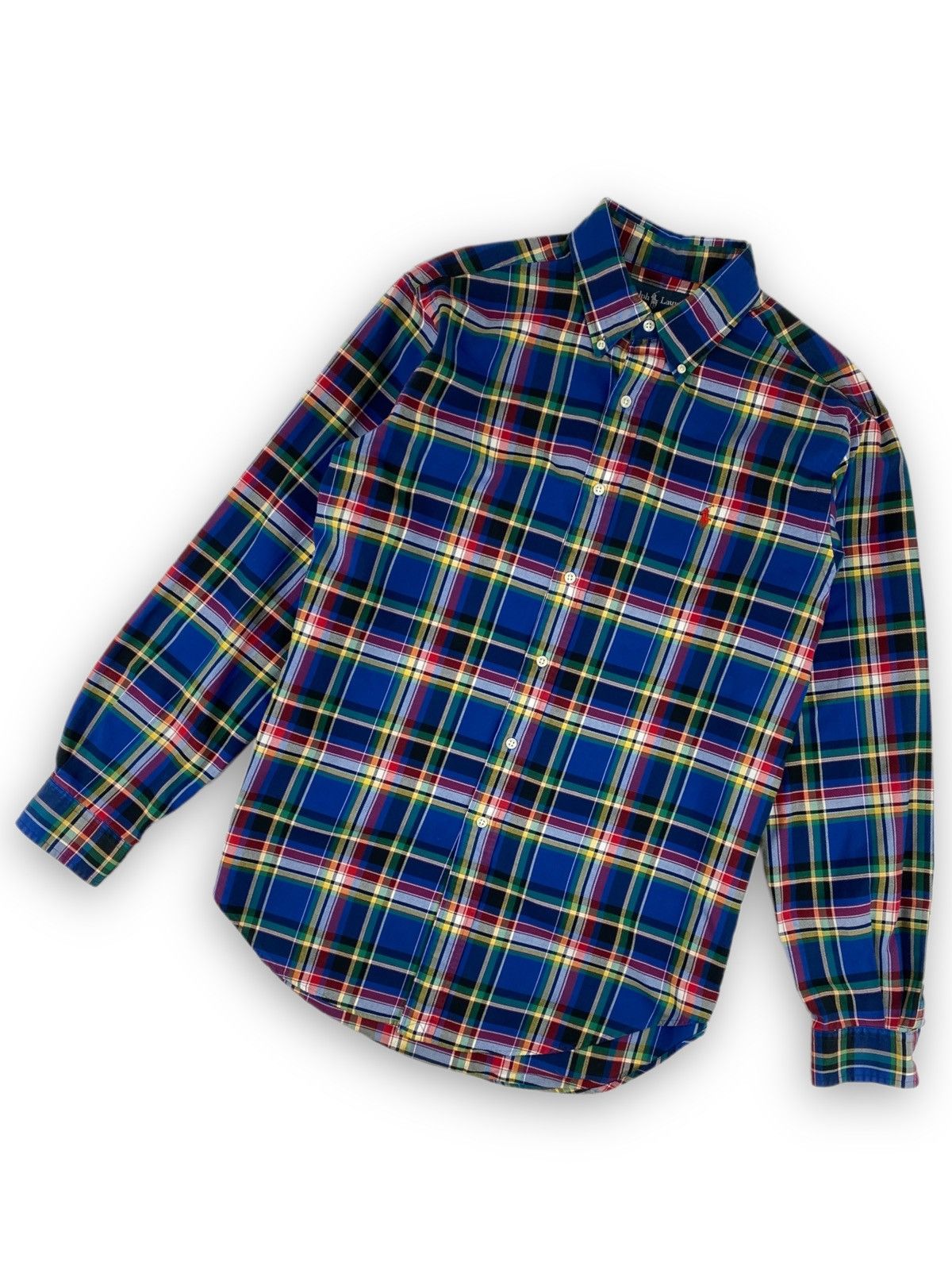Polo Ralph Lauren × Vintage Mens Vintage Ralph Lauren Shirt Long Sleeve Size L Size US L / EU 52-54 / 3 - 1 Thumbnail