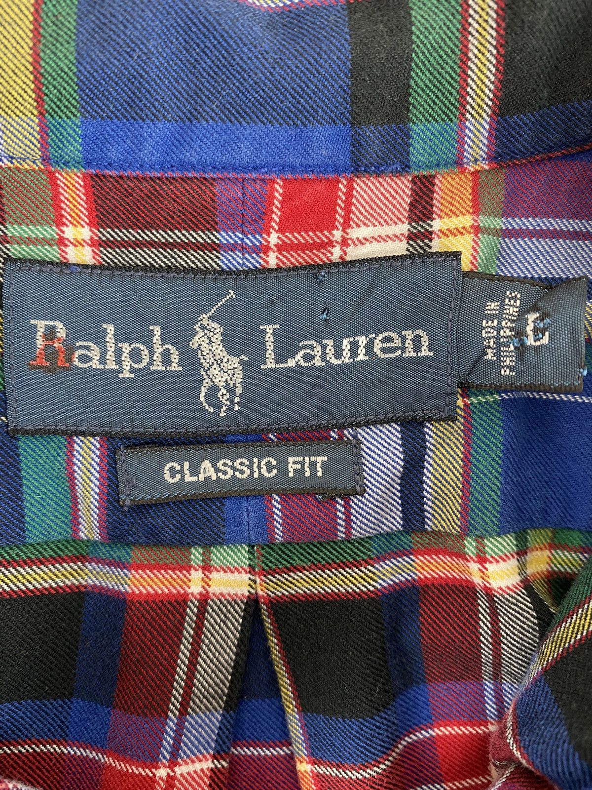 Polo Ralph Lauren × Vintage Mens Vintage Ralph Lauren Shirt Long Sleeve Size L Size US L / EU 52-54 / 3 - 7 Thumbnail