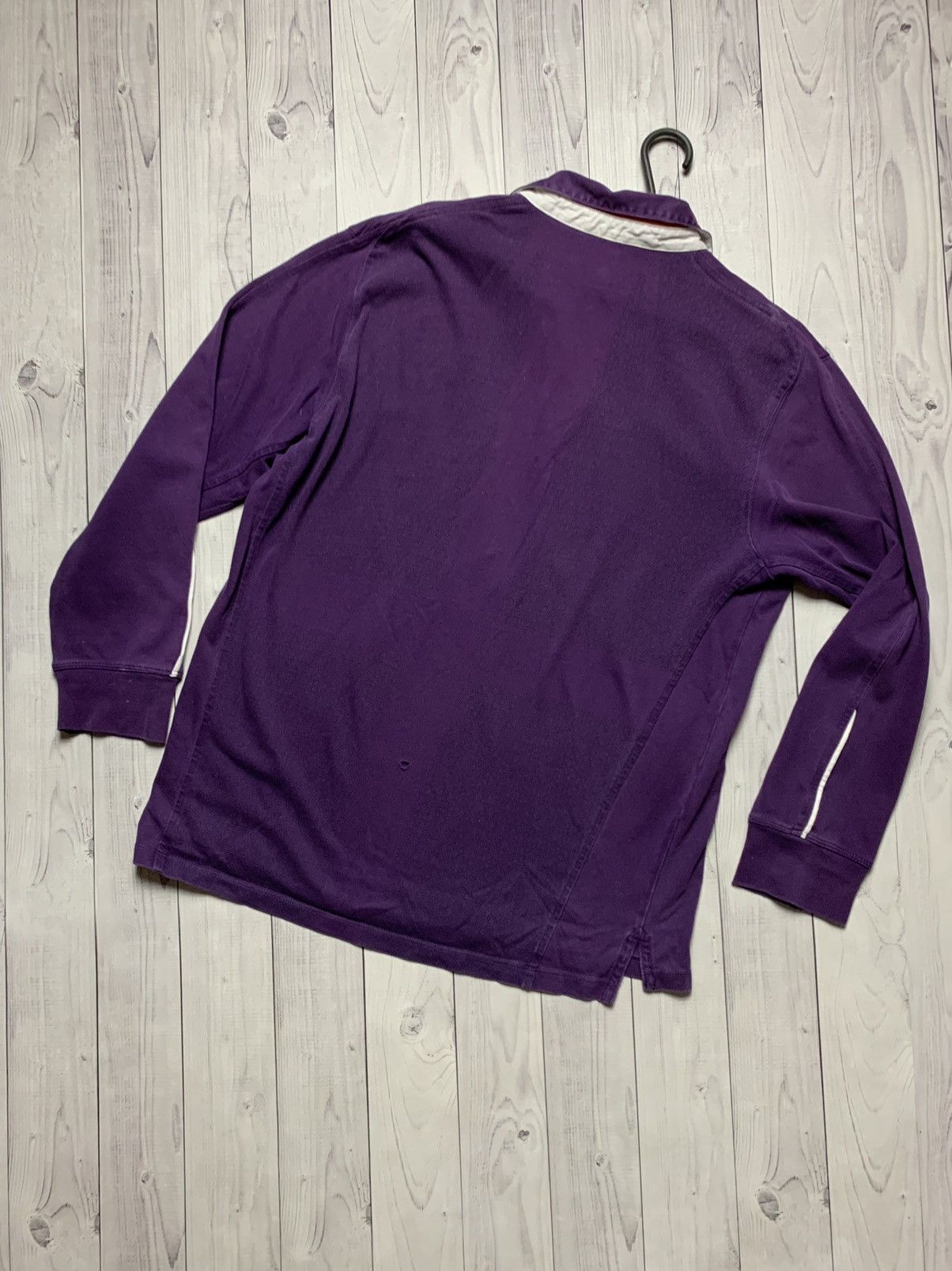 Vintage Vintage Nike rugby England jersey purple rare away size M/L Size US L / EU 52-54 / 3 - 9 Thumbnail