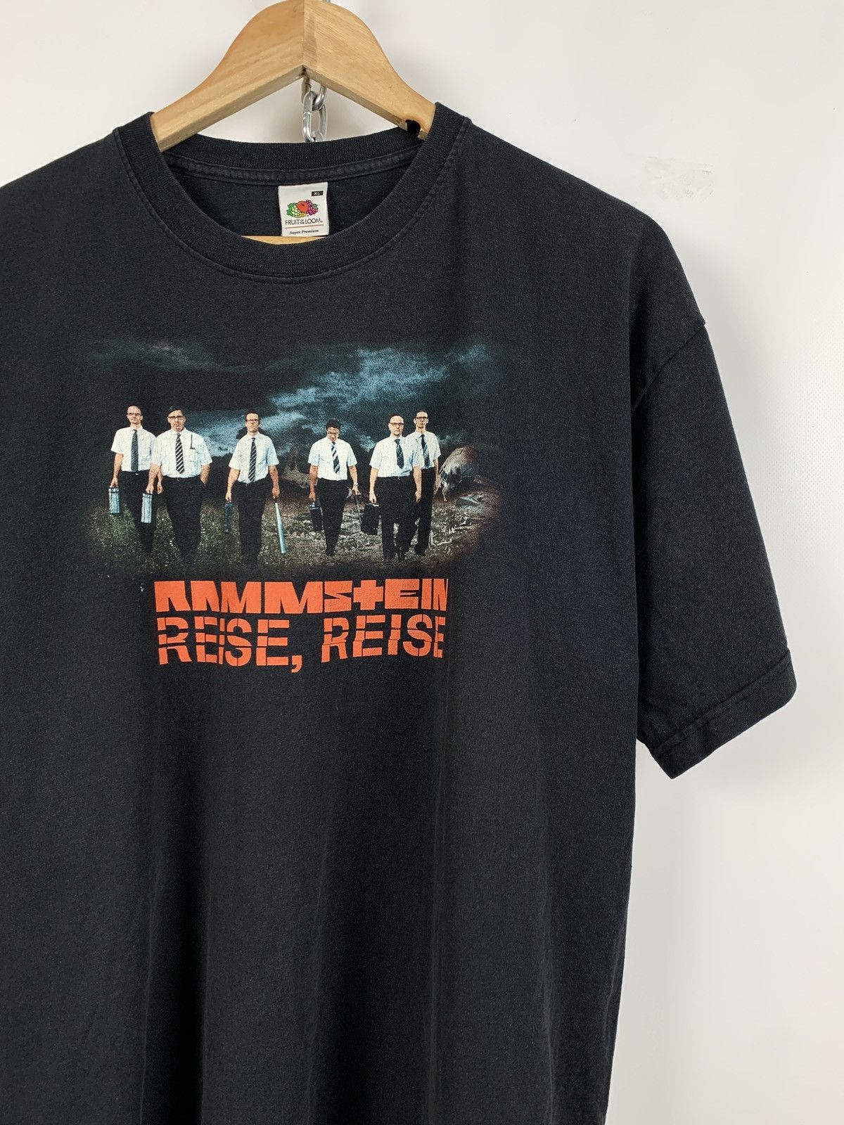 Band Tees 2004 Vintage Rammstein Reise Reise Tour T-Shirt Size US XL / EU 56 / 4 - 4 Thumbnail