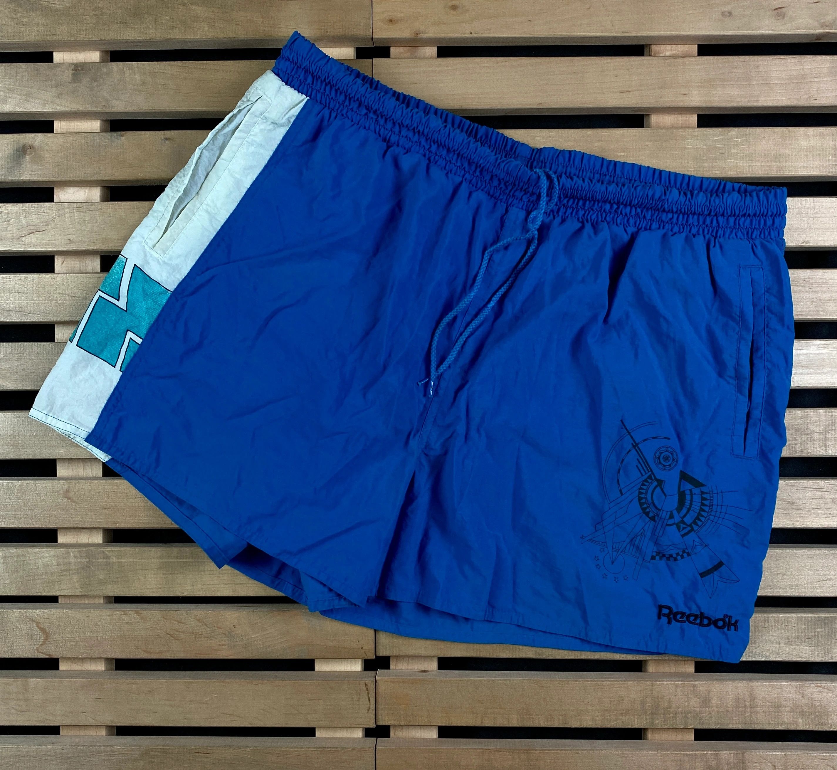 Reebok × Vintage Mens Shorts Reebok Vintage Size 56 Size US 40 / EU 56 - 1 Thumbnail