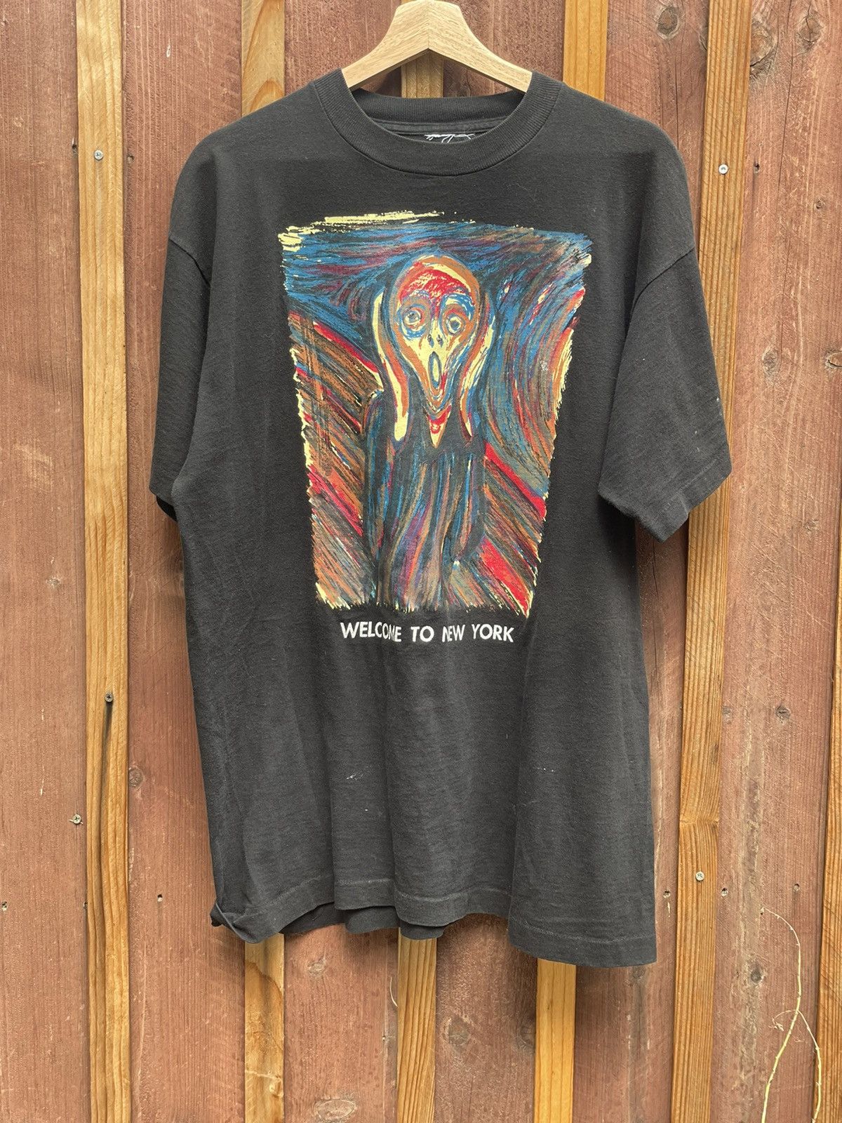 Vintage RARE Vintage Vincent Van Gogh scream t shirt | Grailed