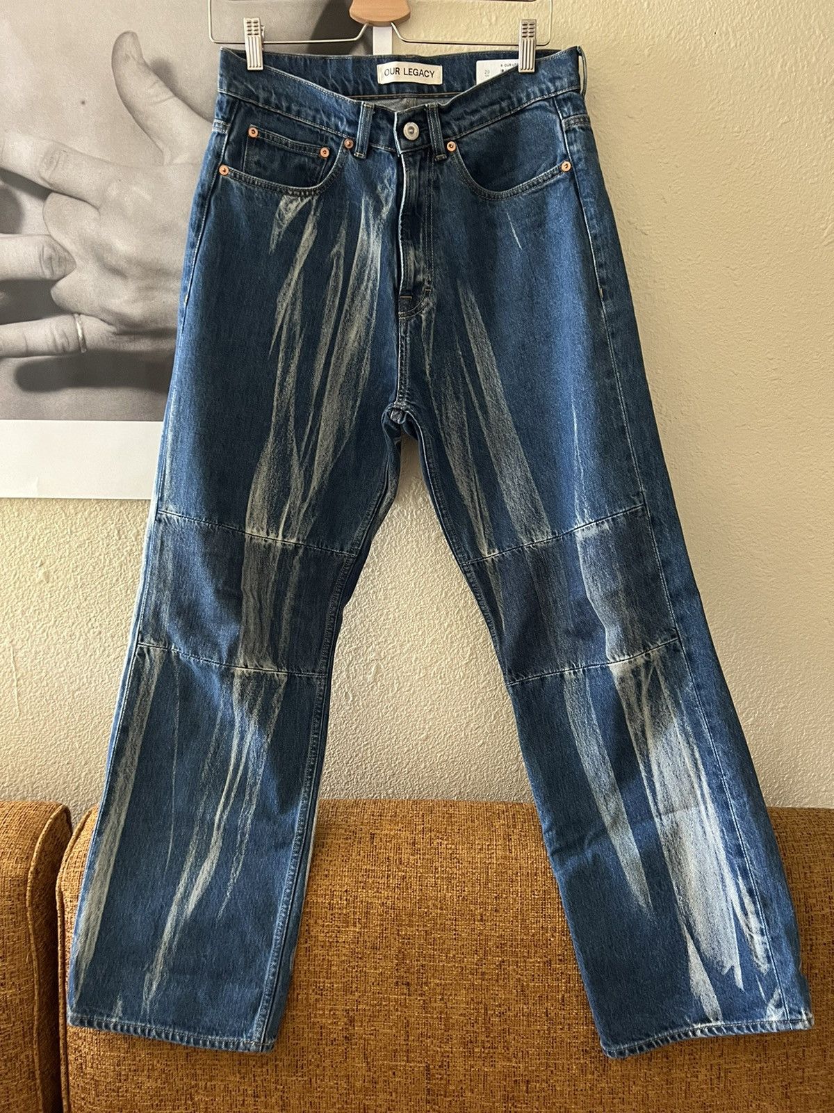 Our Legacy Our Legacy Third Cut Glass Bleach Jeans 29 👖 | Grailed