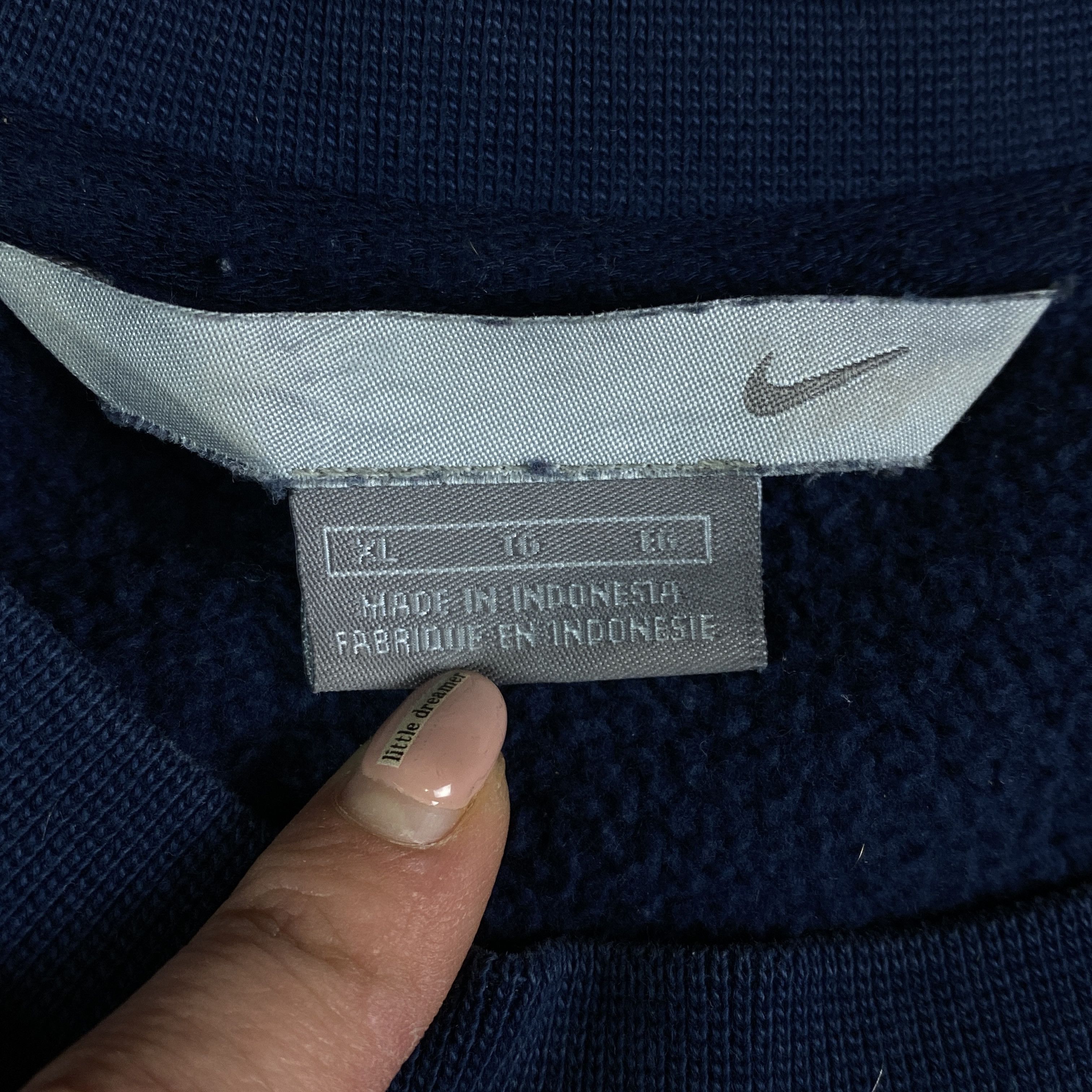 Nike × Vintage Mens Sweatshirt Nike Vintage Swoosh Size XL Size US XL / EU 56 / 4 - 6 Thumbnail