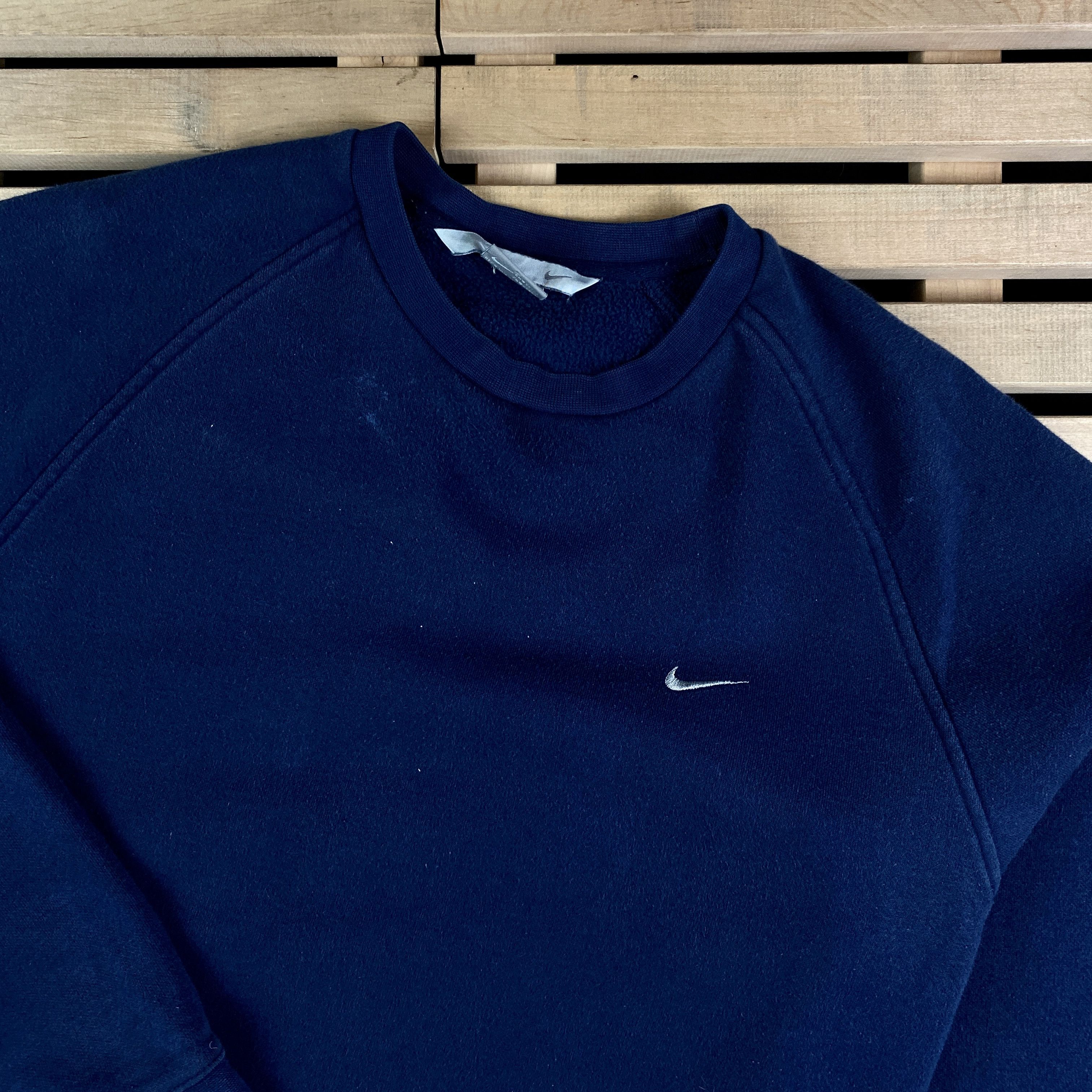 Nike × Vintage Mens Sweatshirt Nike Vintage Swoosh Size XL Size US XL / EU 56 / 4 - 2 Thumbnail