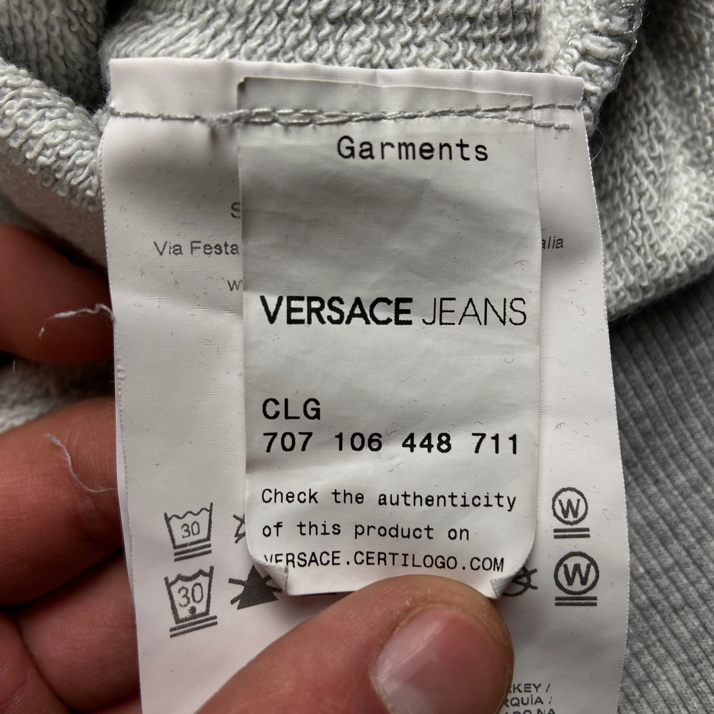 Versace Mens Sweatshirt Versace Jeans Size XL Size US XL / EU 56 / 4 - 9 Thumbnail