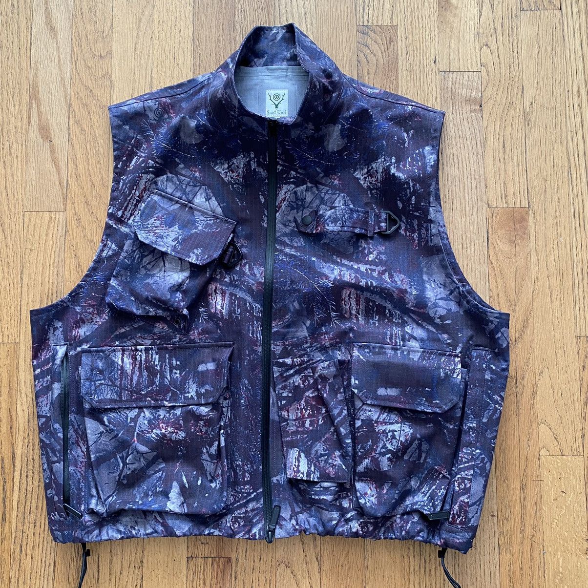 South2 West8 South2 West8 3 layer waterproof camo River trek vest