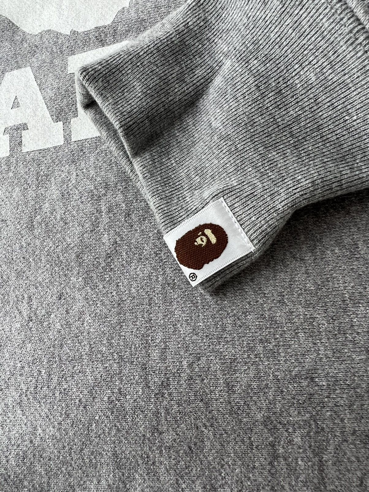 Bape A Bathing Ape / Bape Relaxed College Crewneck Size US XL / EU 56 / 4 - 9 Thumbnail