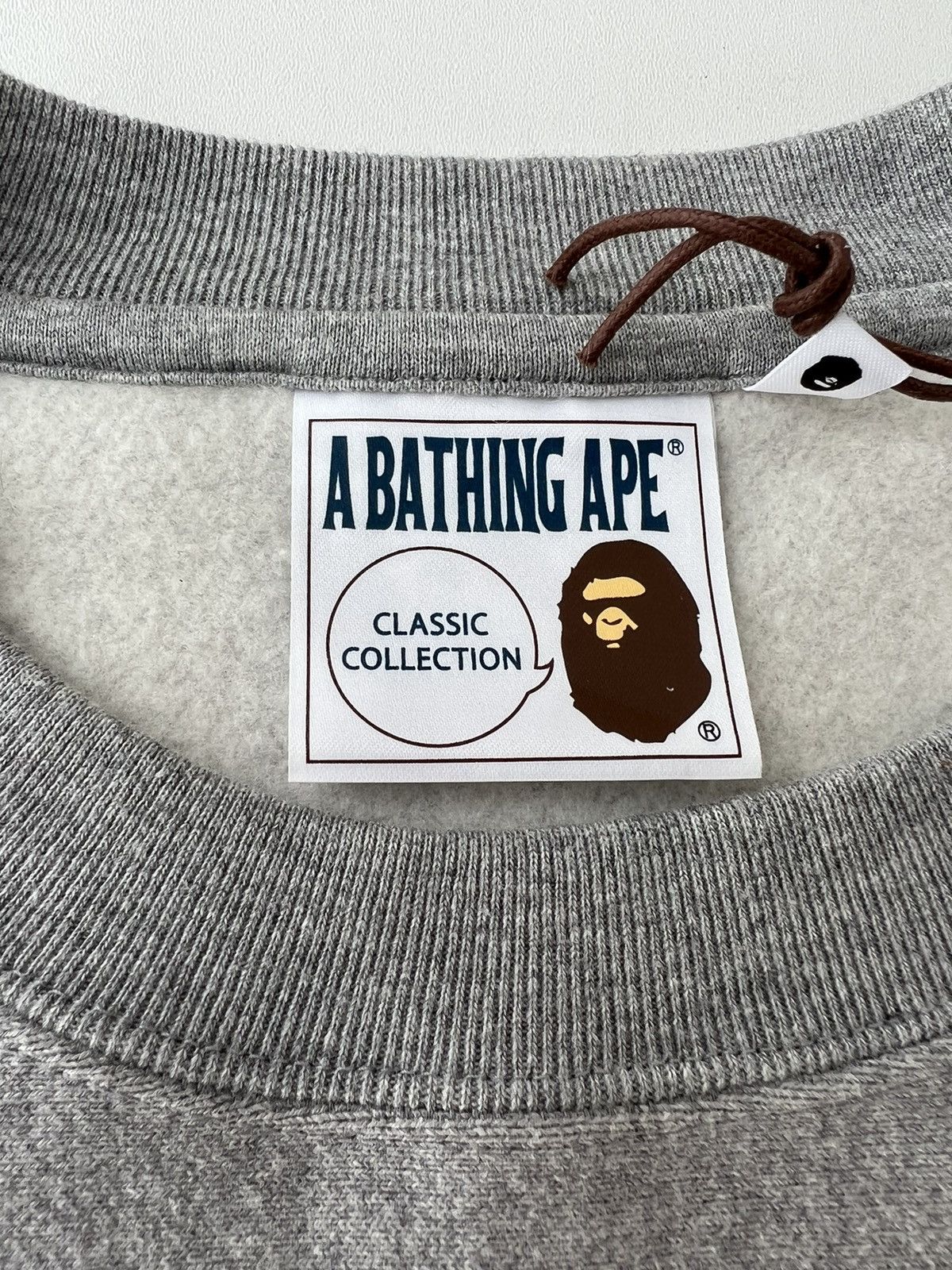 Bape A Bathing Ape / Bape Relaxed College Crewneck Size US XL / EU 56 / 4 - 6 Thumbnail