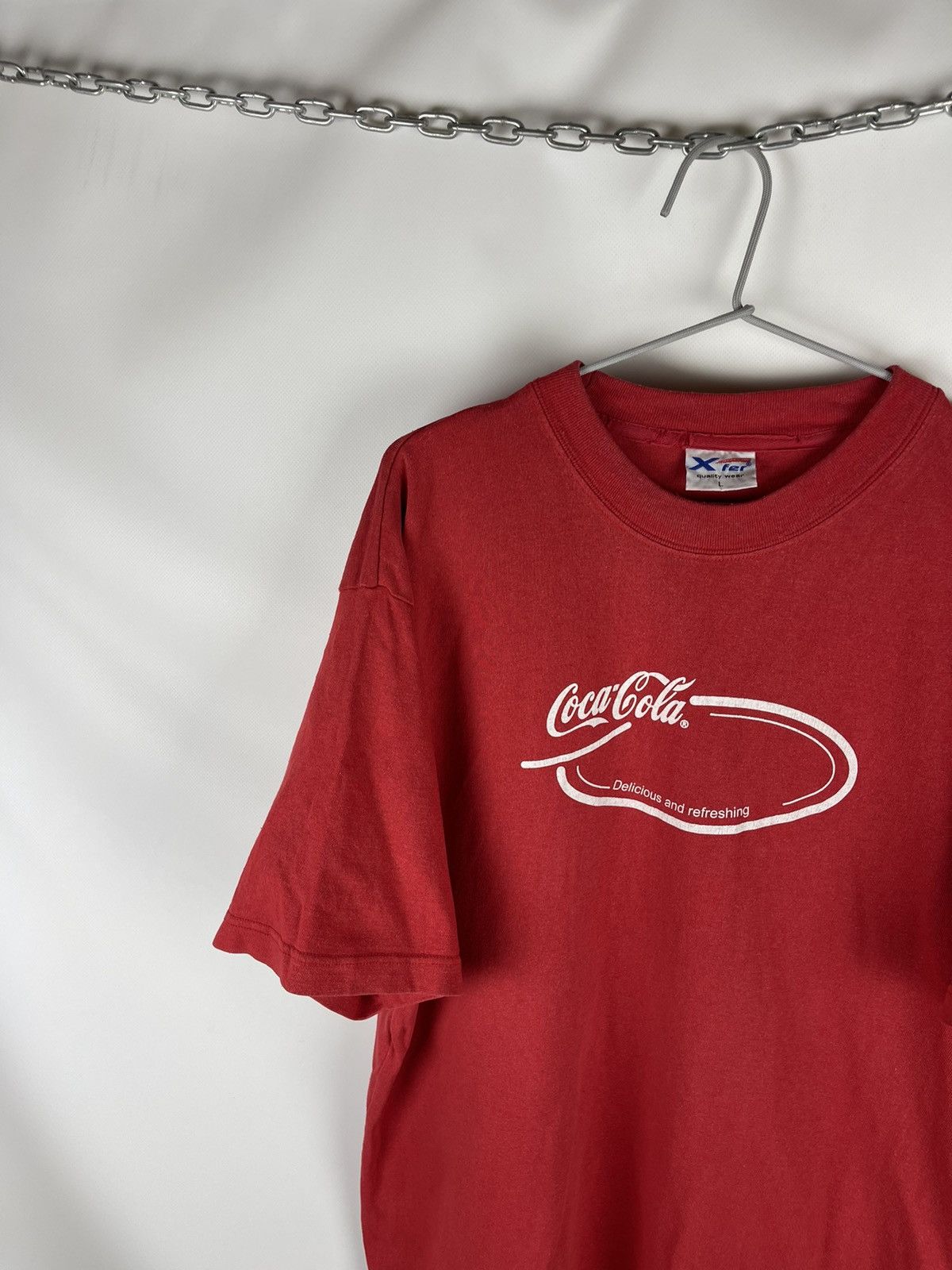 Coca Cola Coca Cola delicious and refreshing vintage 90s big logo tee Size US L / EU 52-54 / 3 - 2 Thumbnail