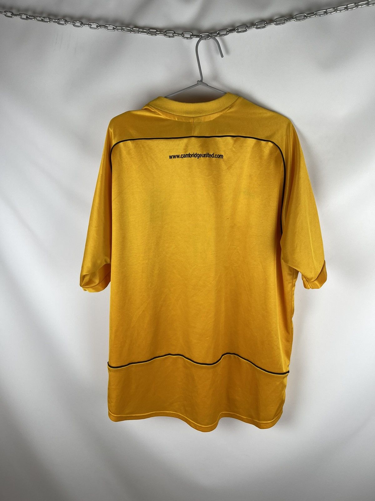 Vintage Sporta Cambridge United 2003 2005 home soccer jersey shirt Size US XL / EU 56 / 4 - 11 Thumbnail