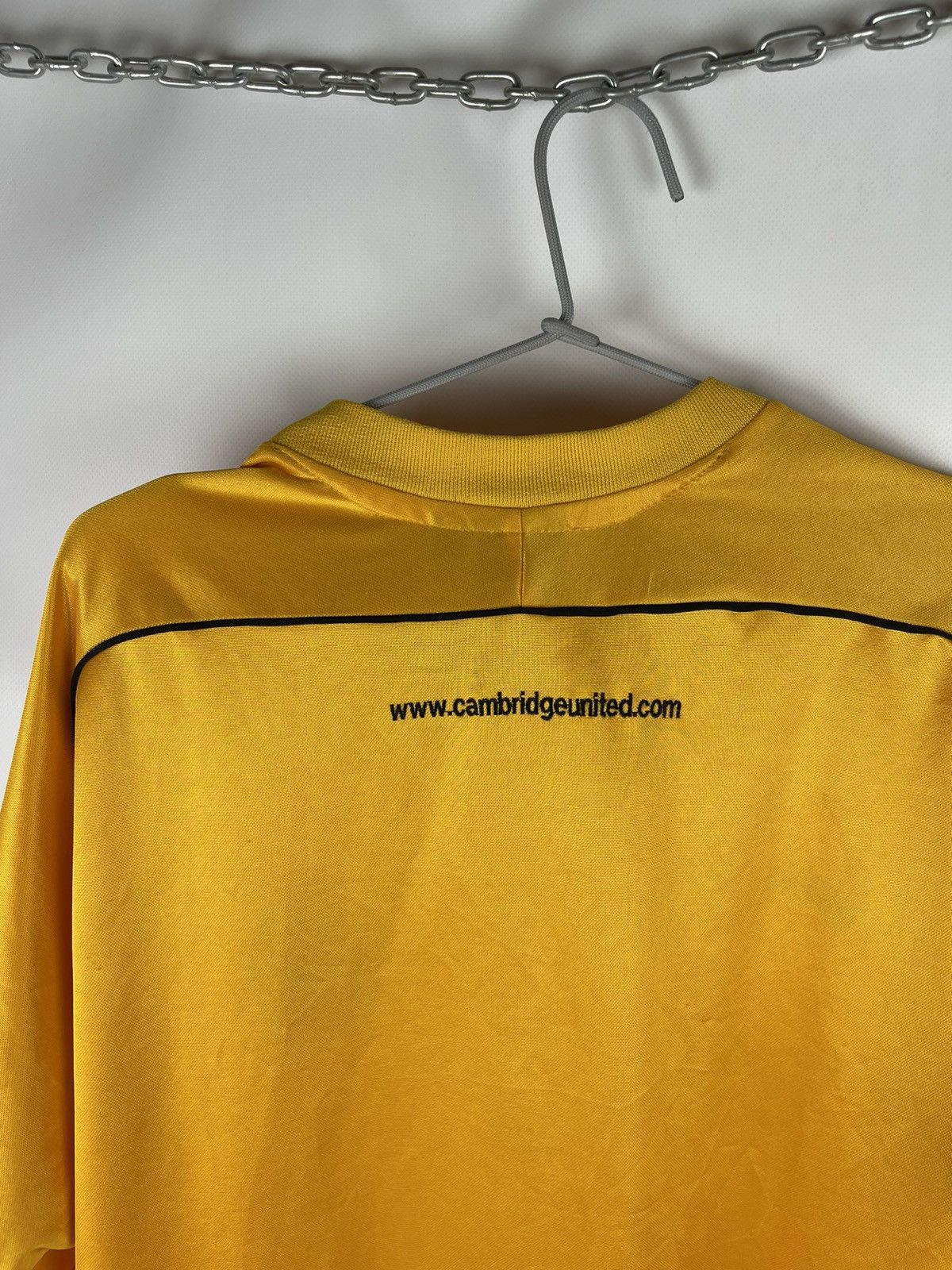 Vintage Sporta Cambridge United 2003 2005 home soccer jersey shirt Size US XL / EU 56 / 4 - 12 Thumbnail